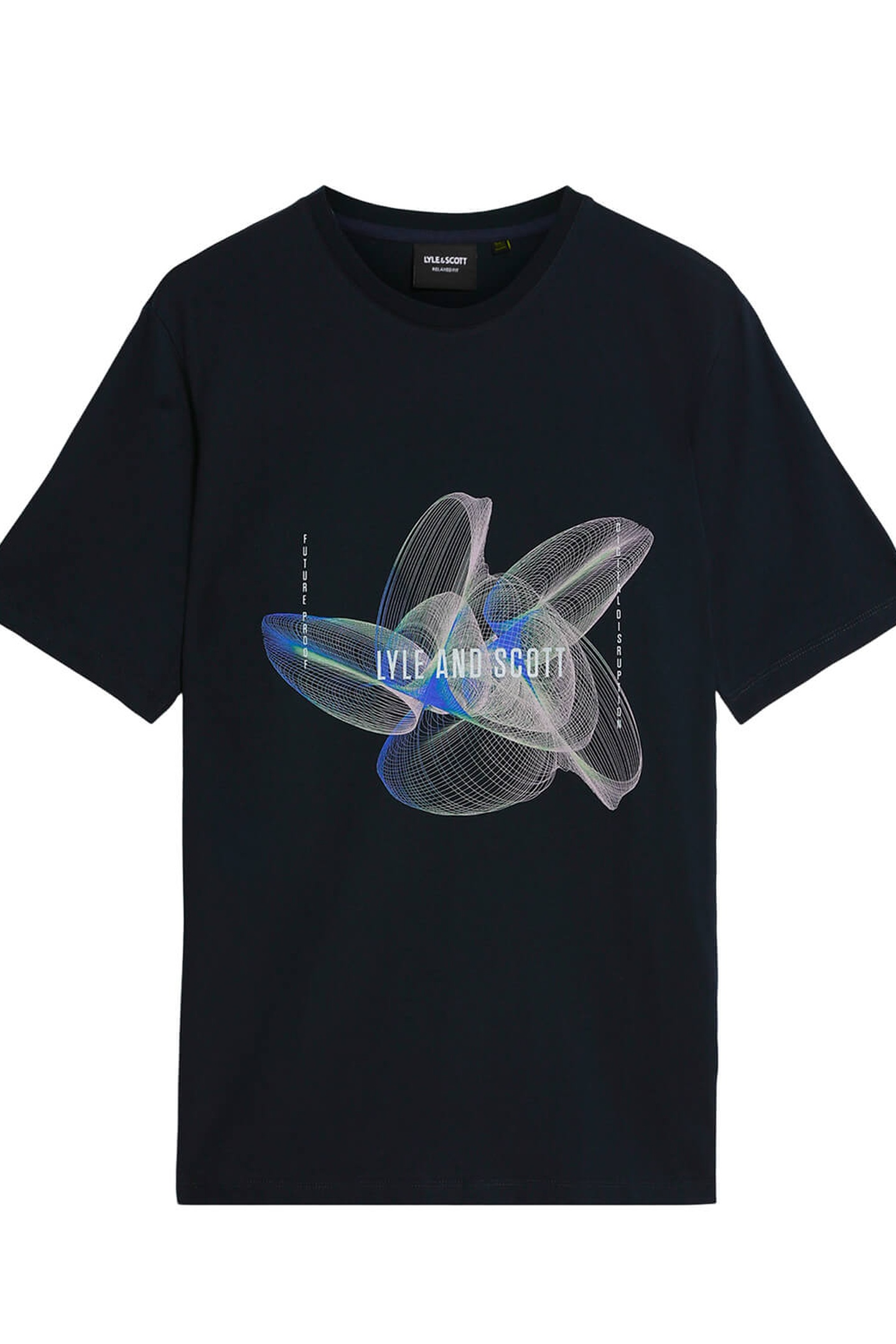 3D LINE GRAPHIC T-SHIRT DARK NAVY 5