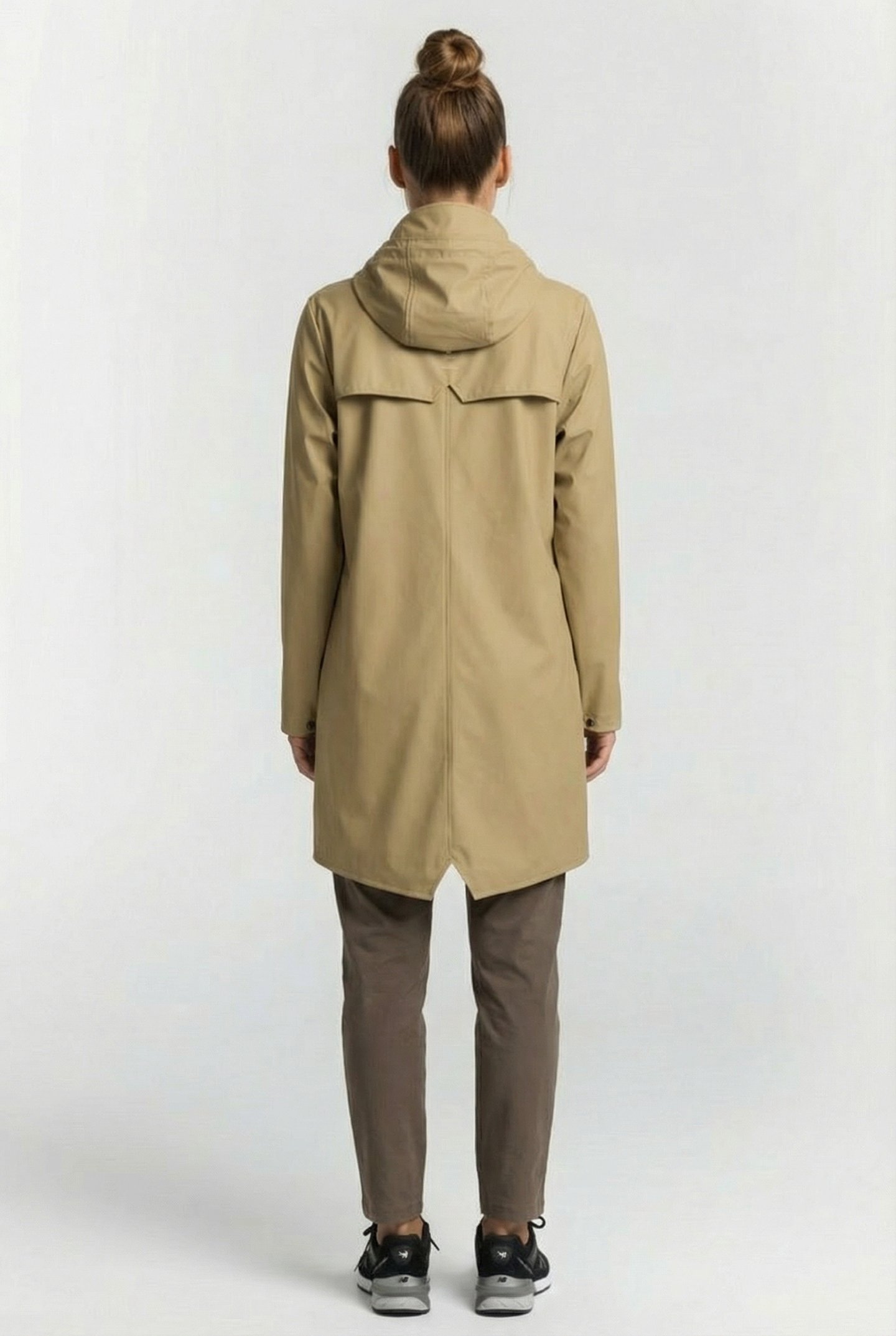 LONG JACKET W3 KHAKI UNISEX 3