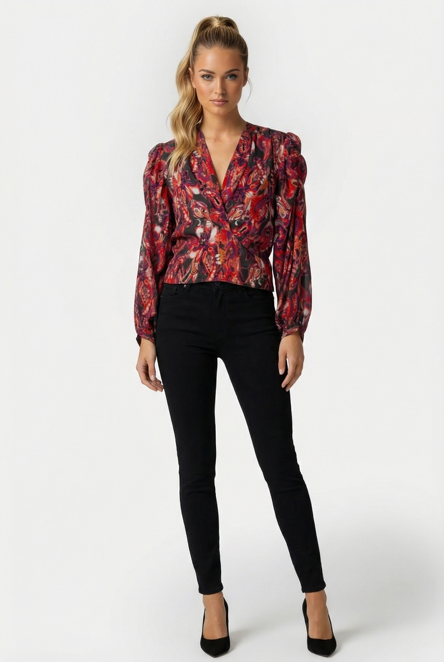 DENA TOP RED MULTICO 1