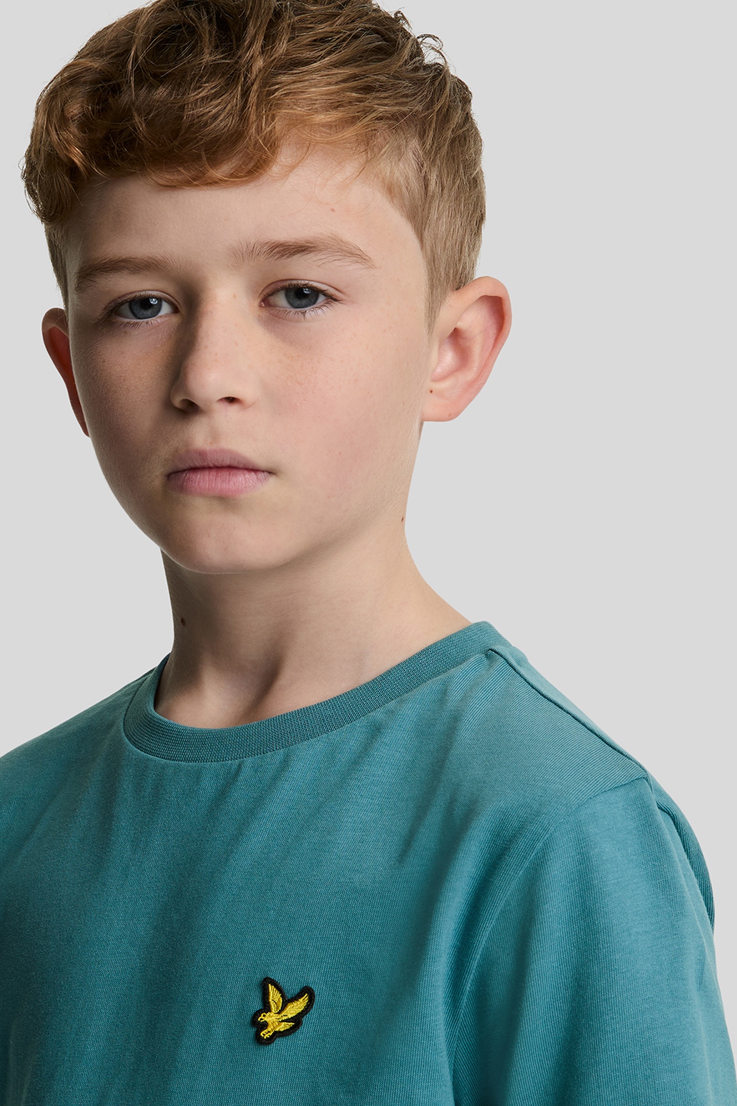 PLAIN T-SHIRT BLUE STORM 7