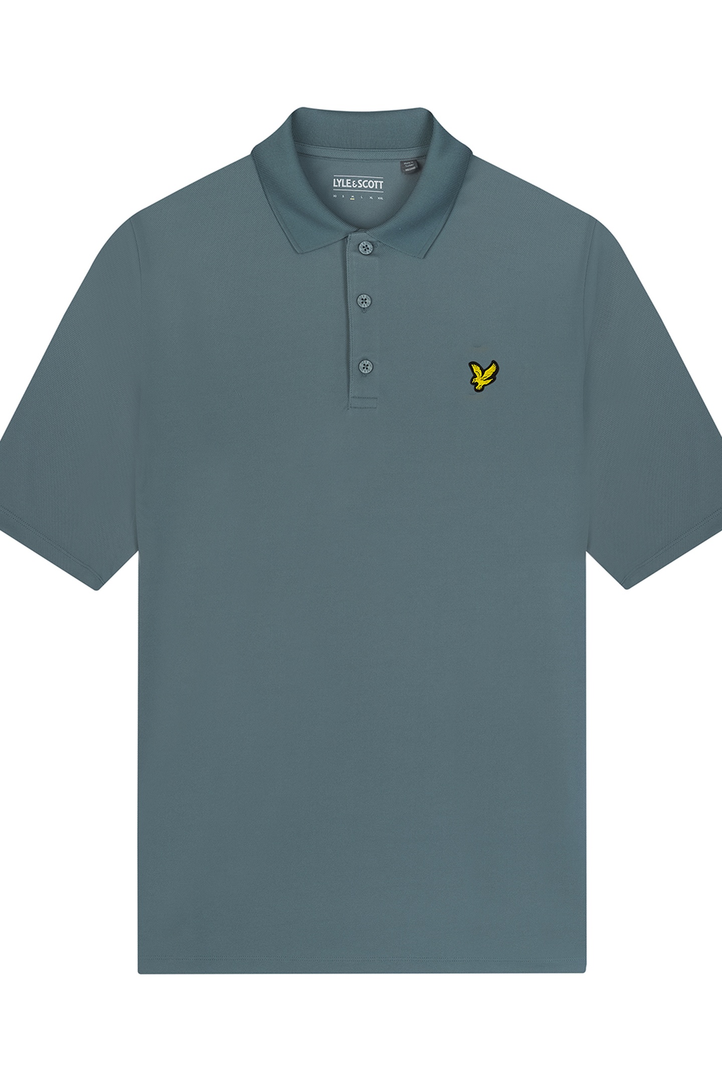 GOLF TECH POLO SHIRT IRON BLUE 4