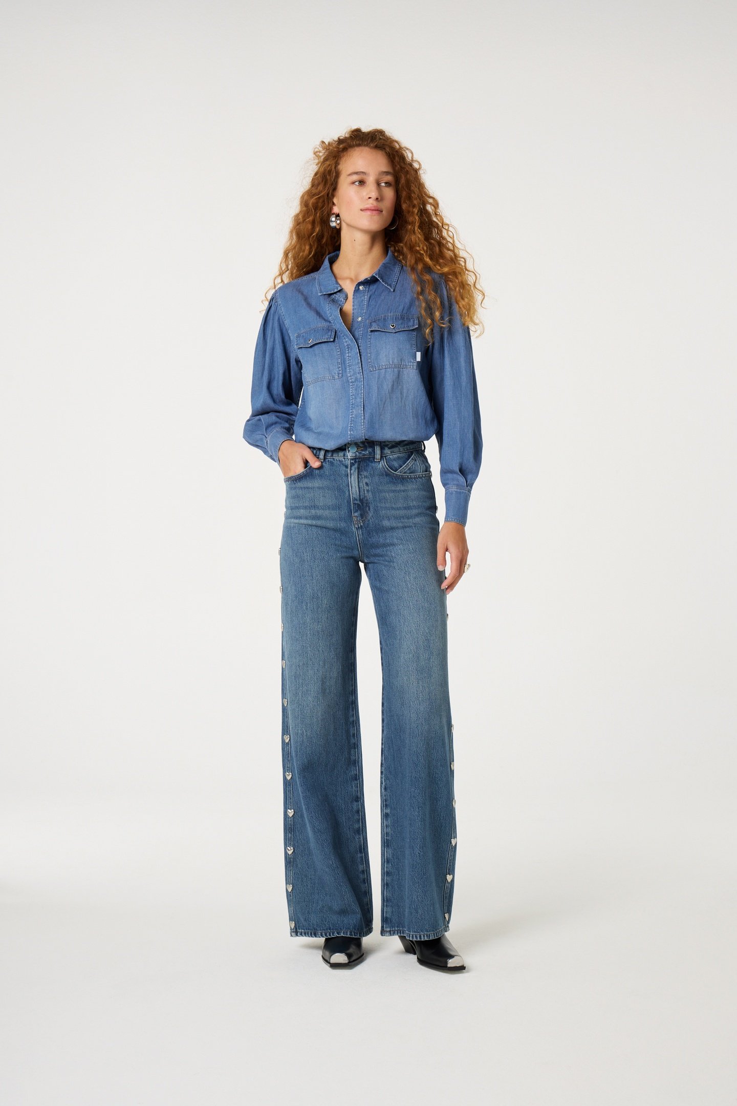 FABIENNE BLOUSE DENIM 3