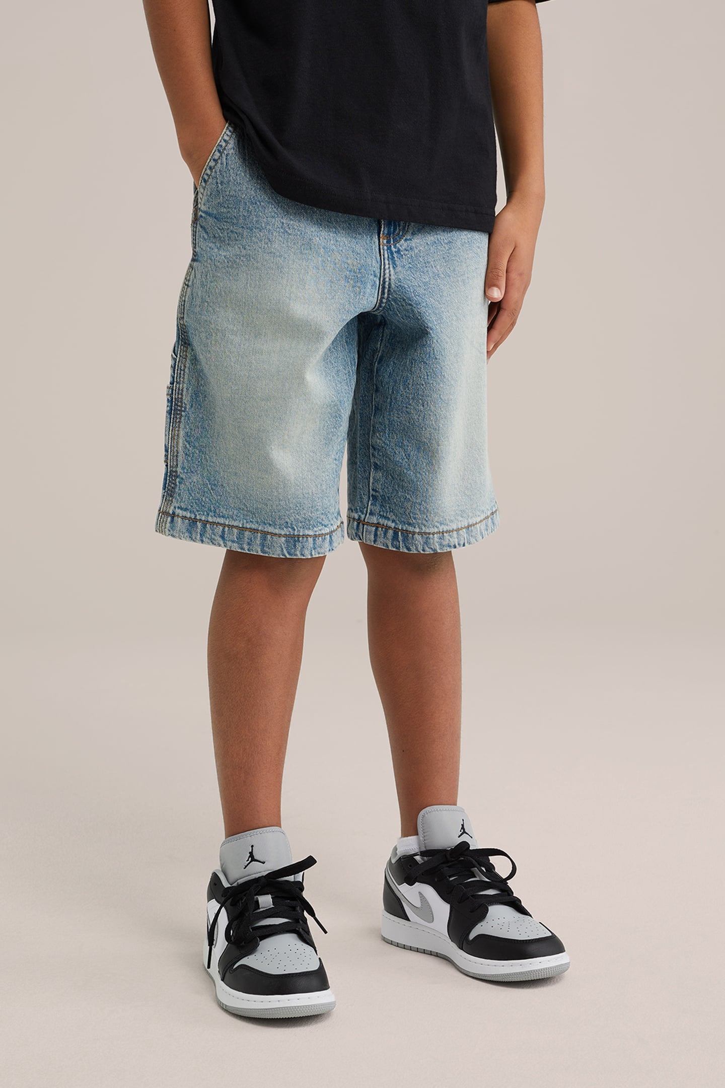 5-POCKET MID WAIST BLUE 9