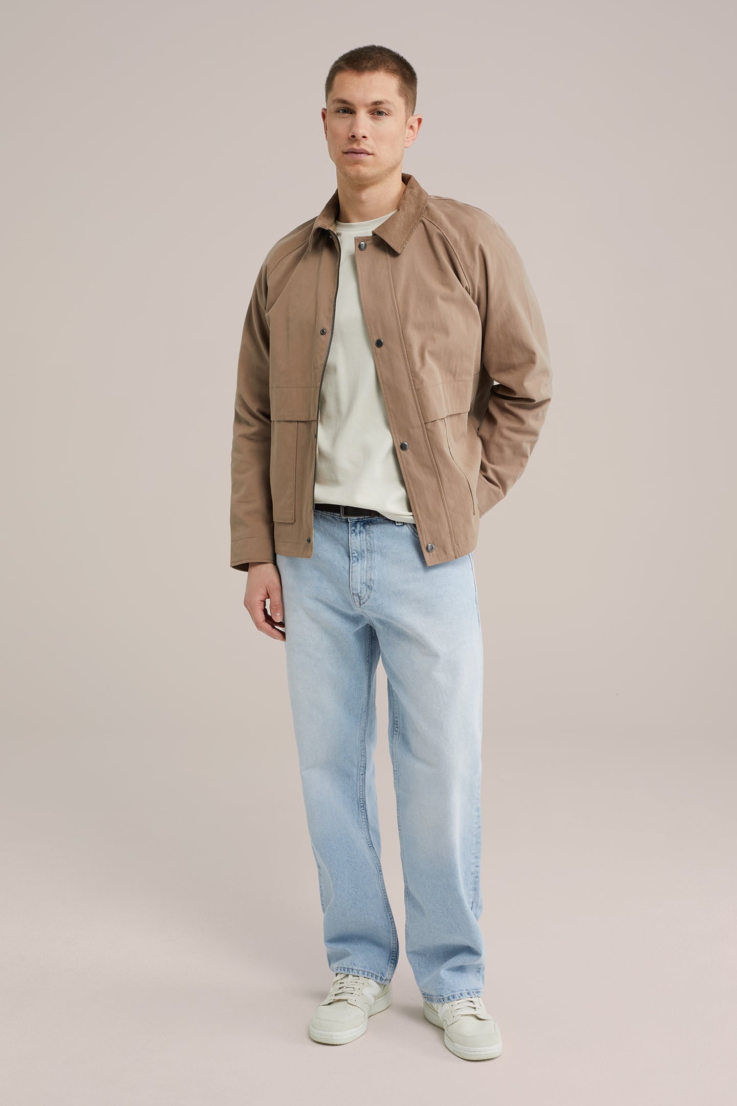 JACKET NORMAL LENGTH LIGHT BROWN 9