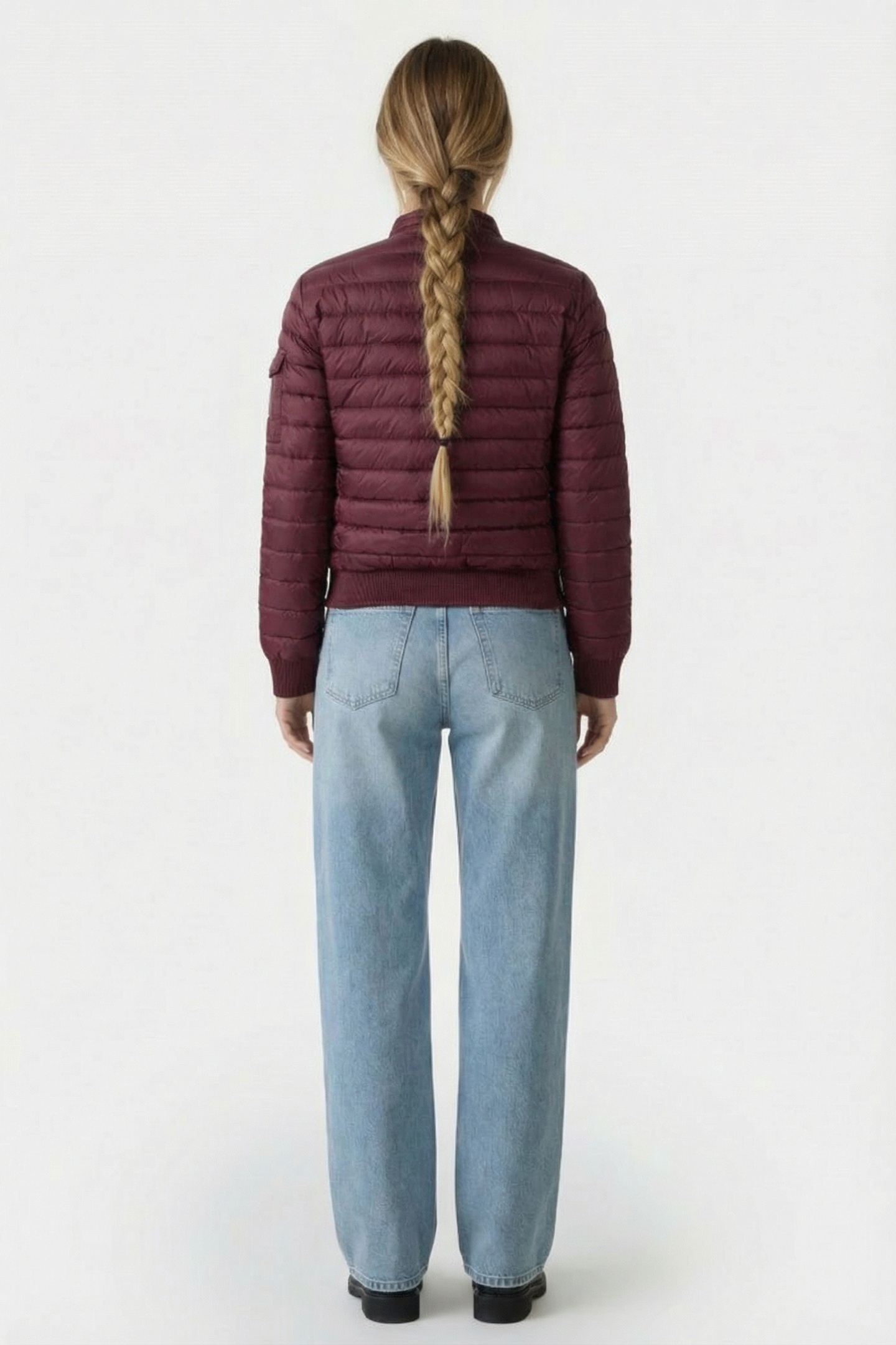 EMMY DOWN JACKET AUBERGINE 4