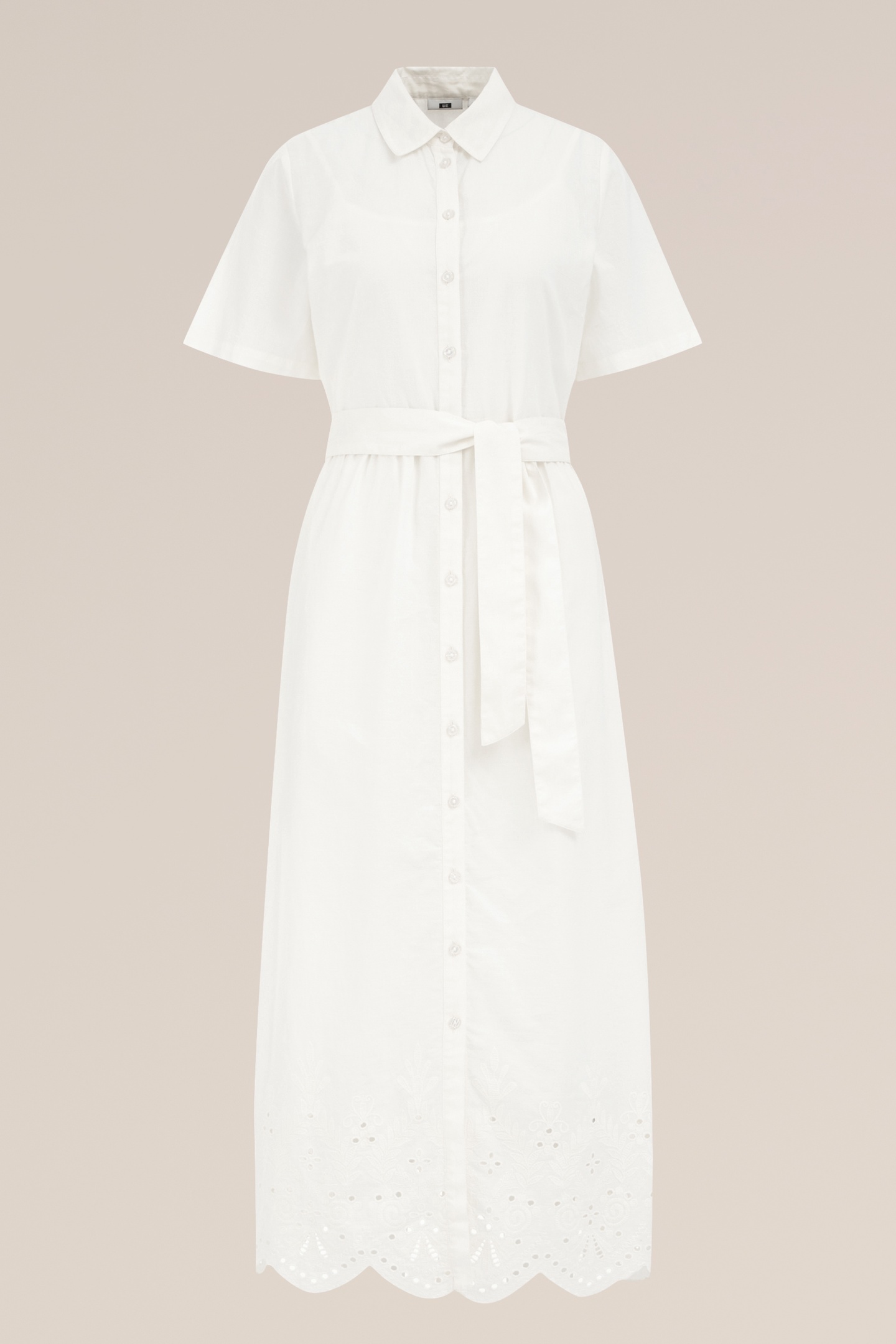 DRESS MID LENGTH WHITE 12