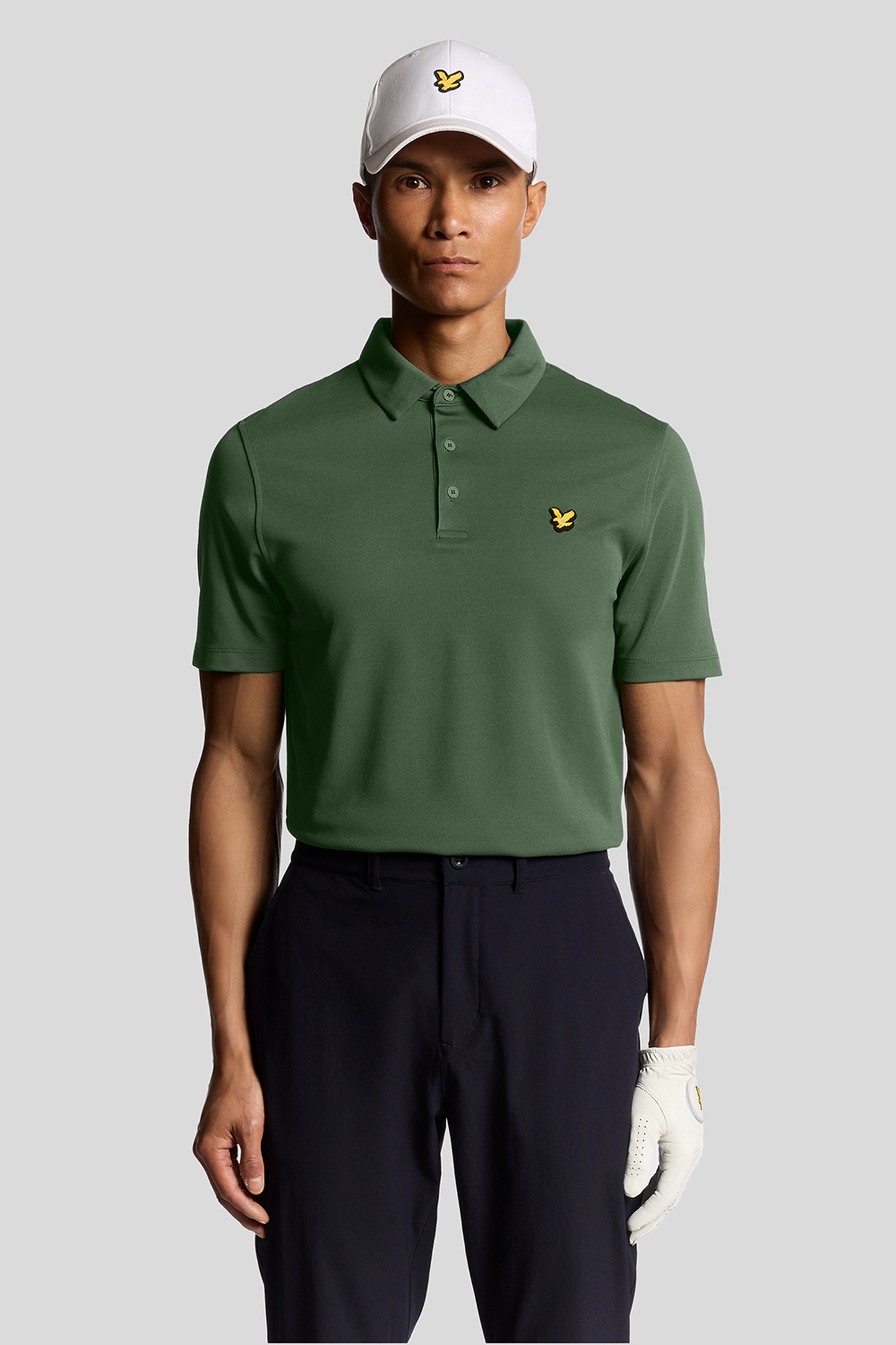 GOLF TOUR POLO SHIRT CACTUS GREEN 2