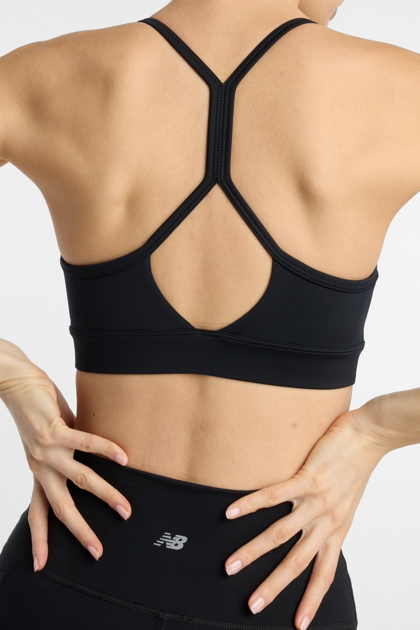 ESSENTIAL YOGA BRA BLACK (BK) 6