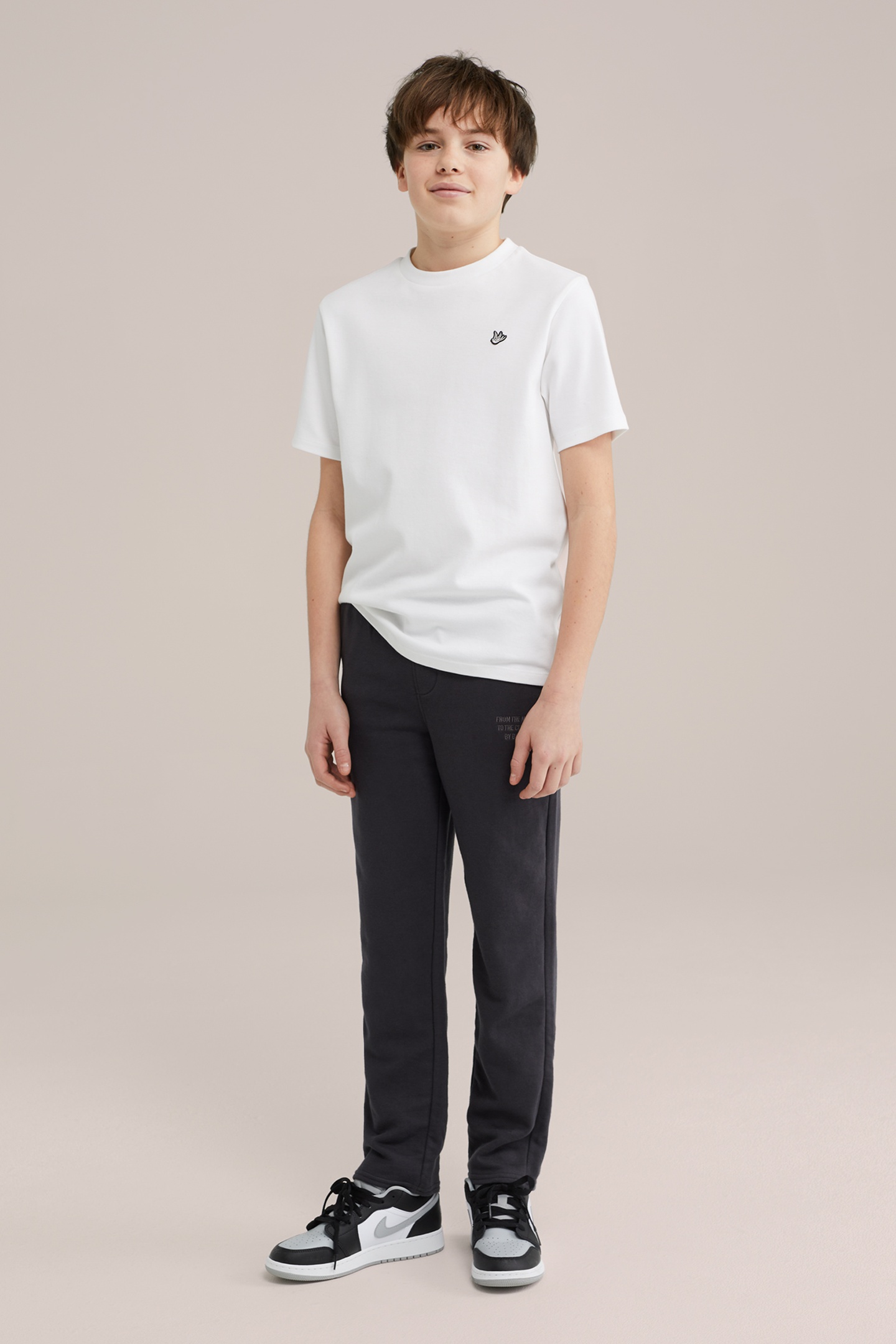 JOGGING PANTS BLENDED DARK GREY 2