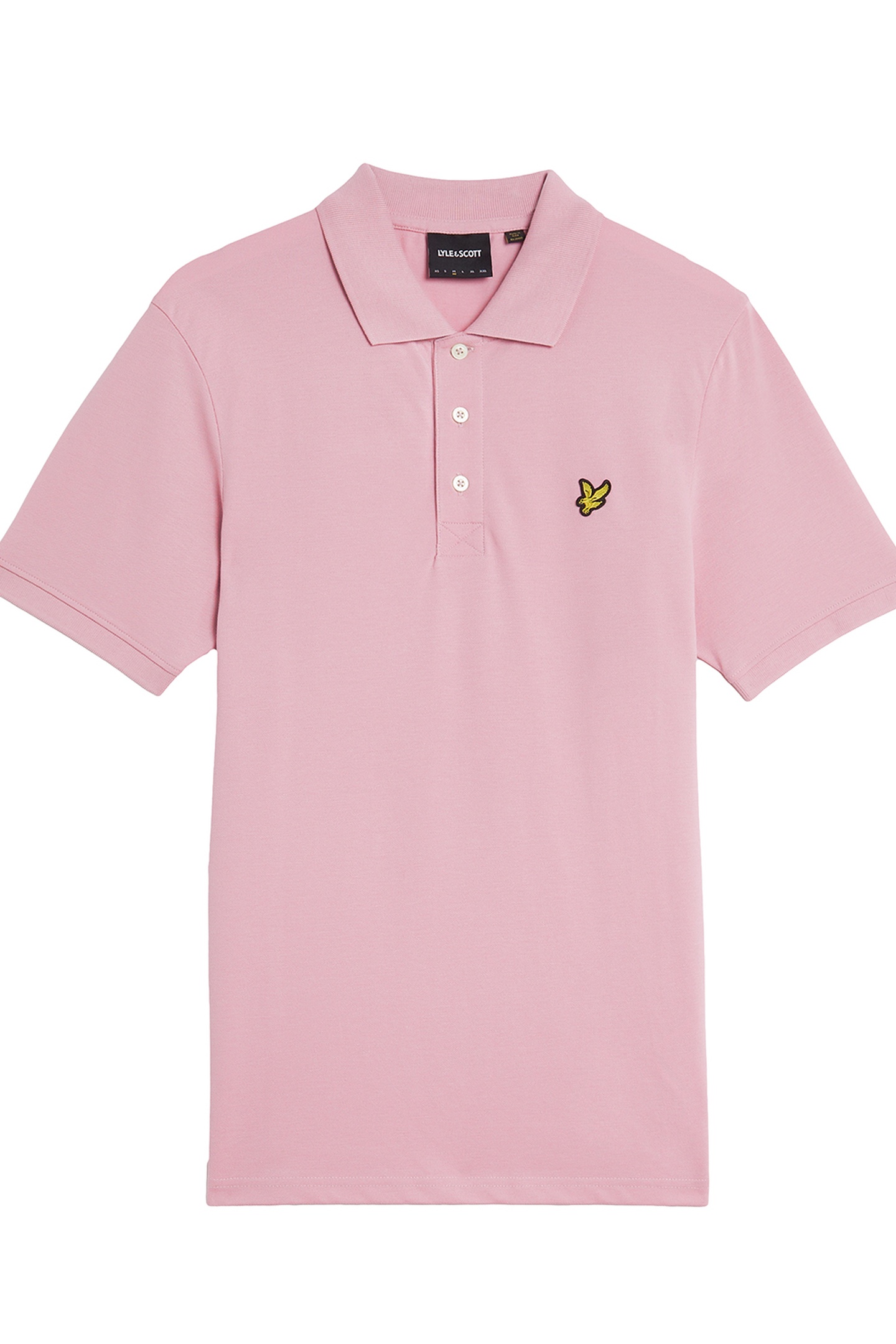 PLAIN POLO SHIRT PINK LIGHT 5