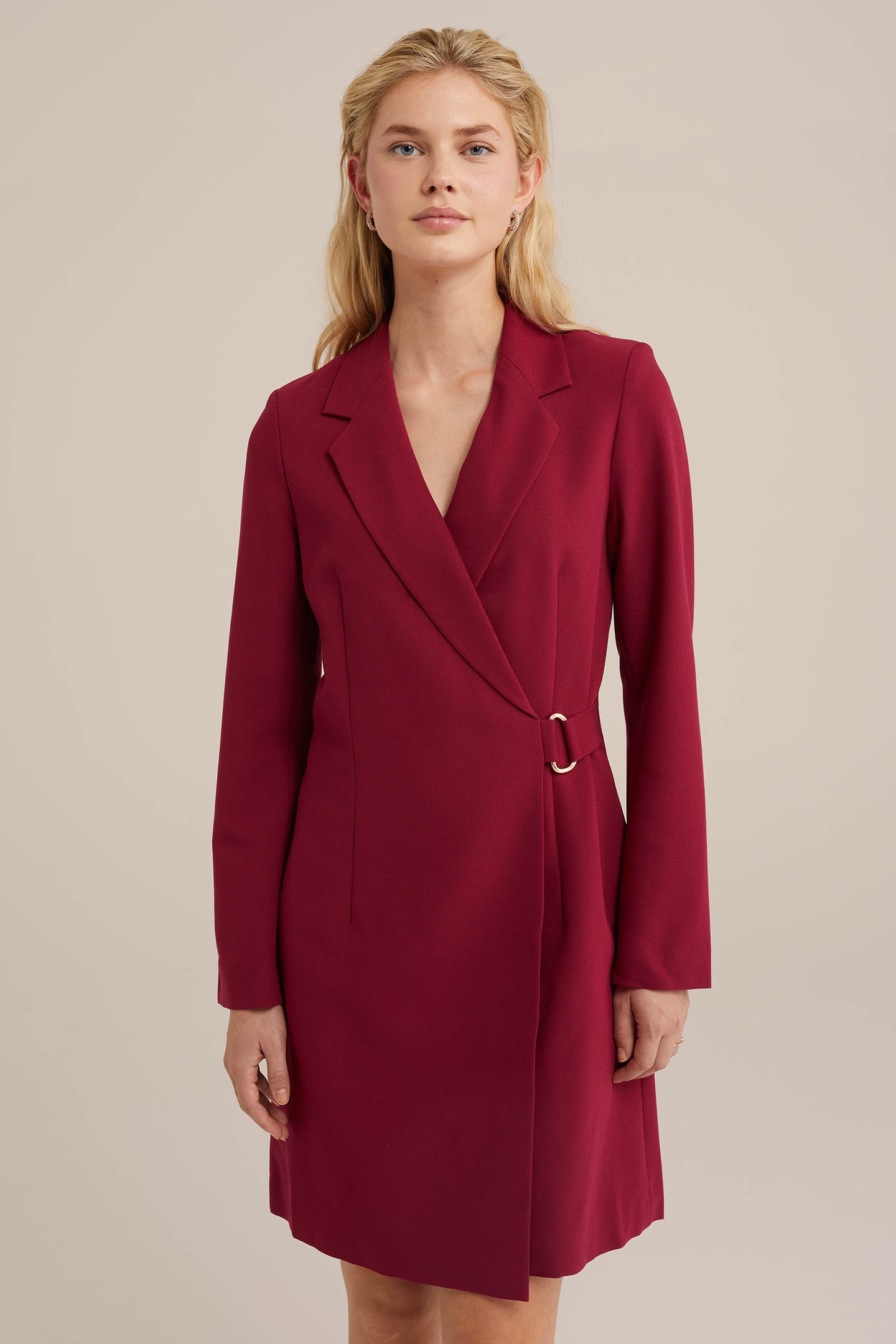 DRESS SHORT VINTAGE RED 10