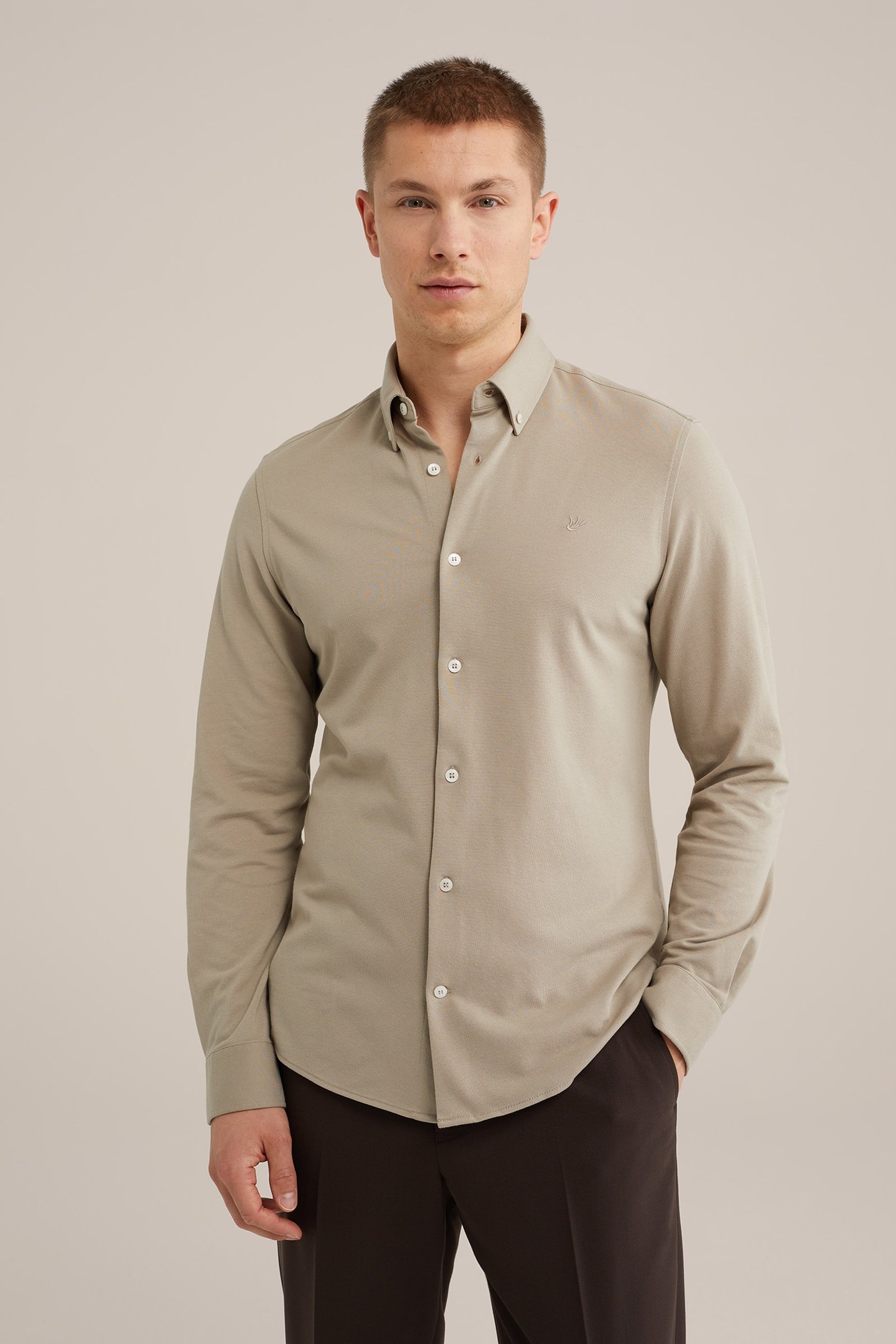 SHIRT GREYISH GREEN 1