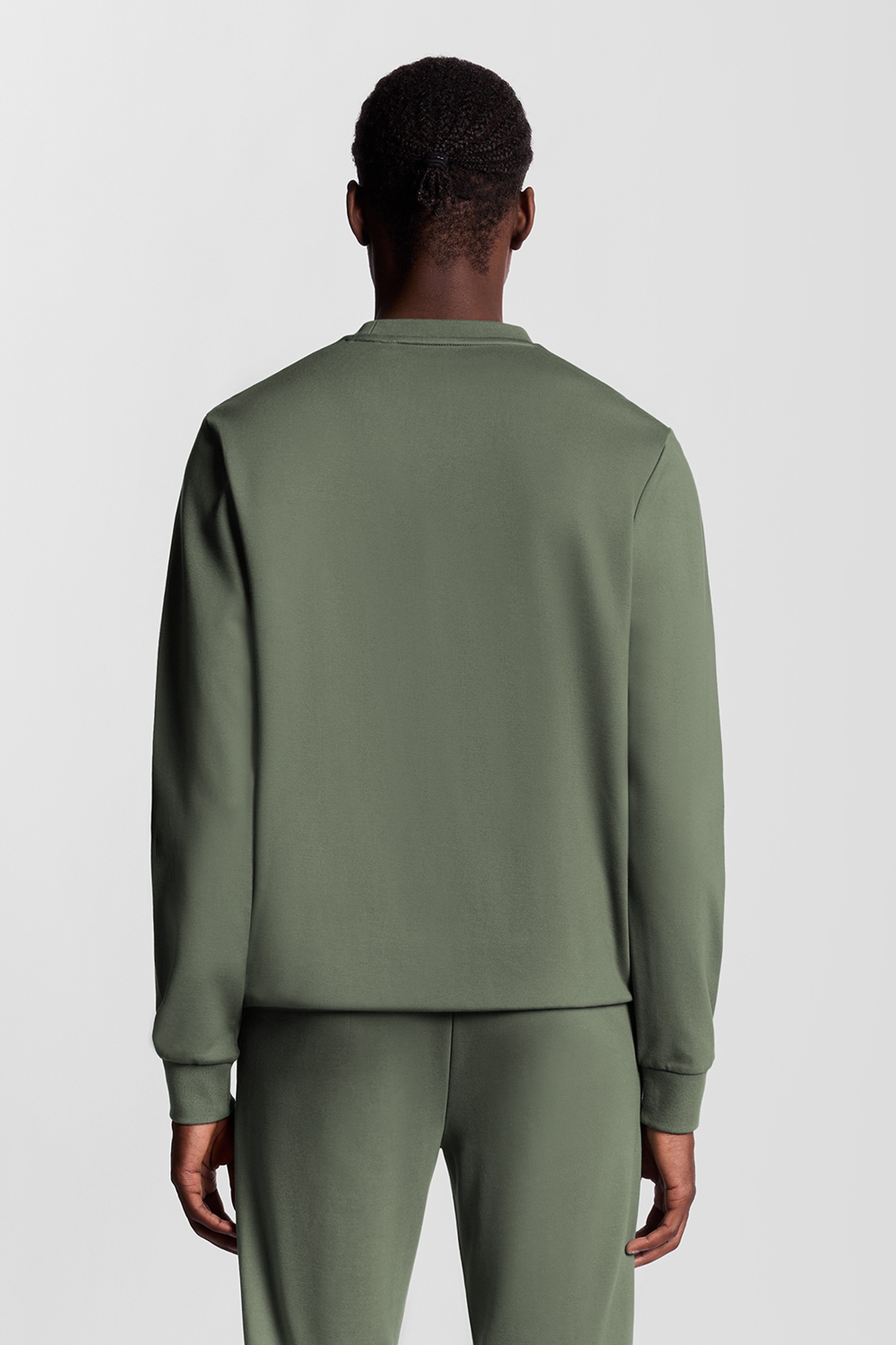 CREW NECK FLY FLEECE CACTUS GREEN 3