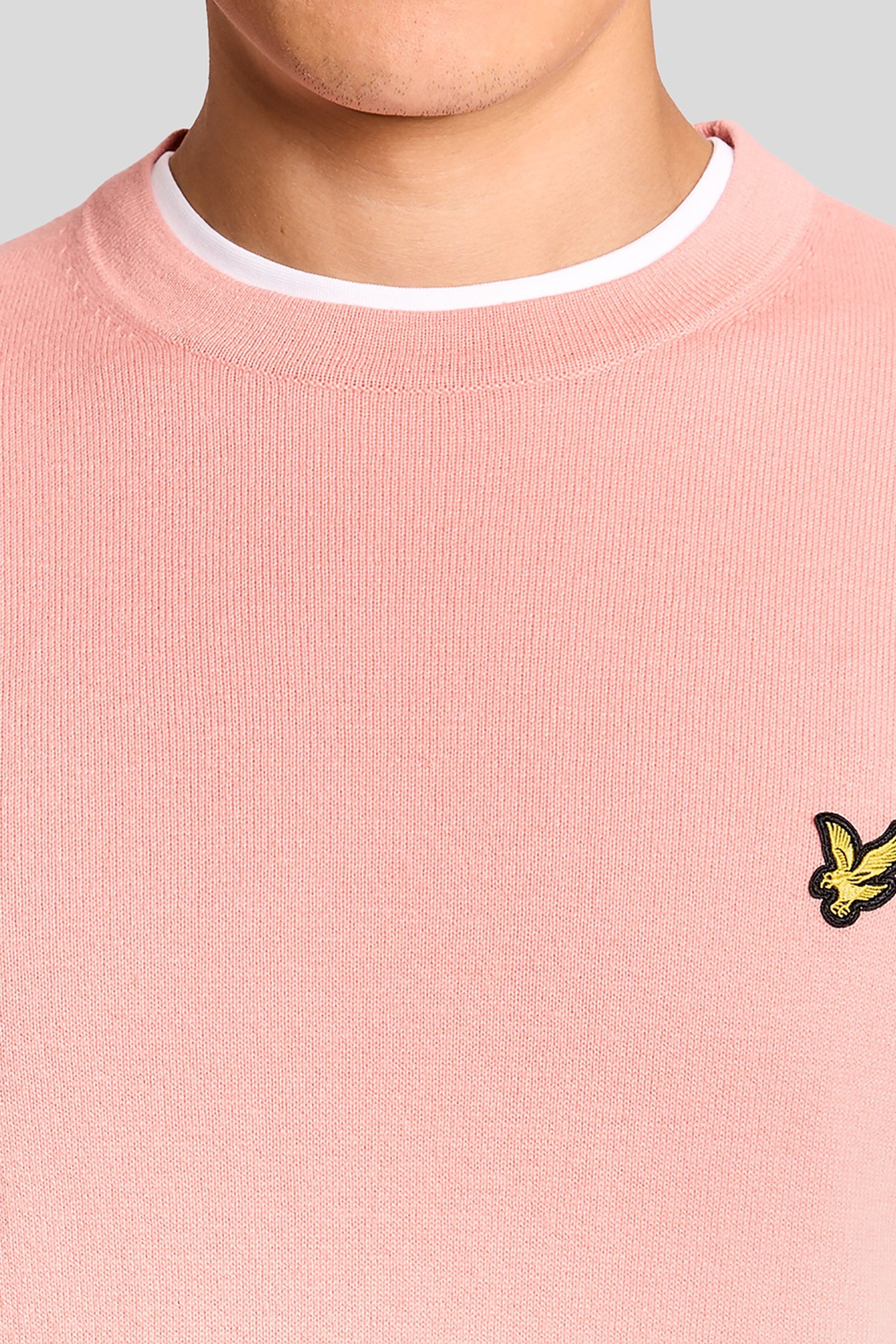 COTTON MERINO CREW NECK JUMPER BLOSSOM 4