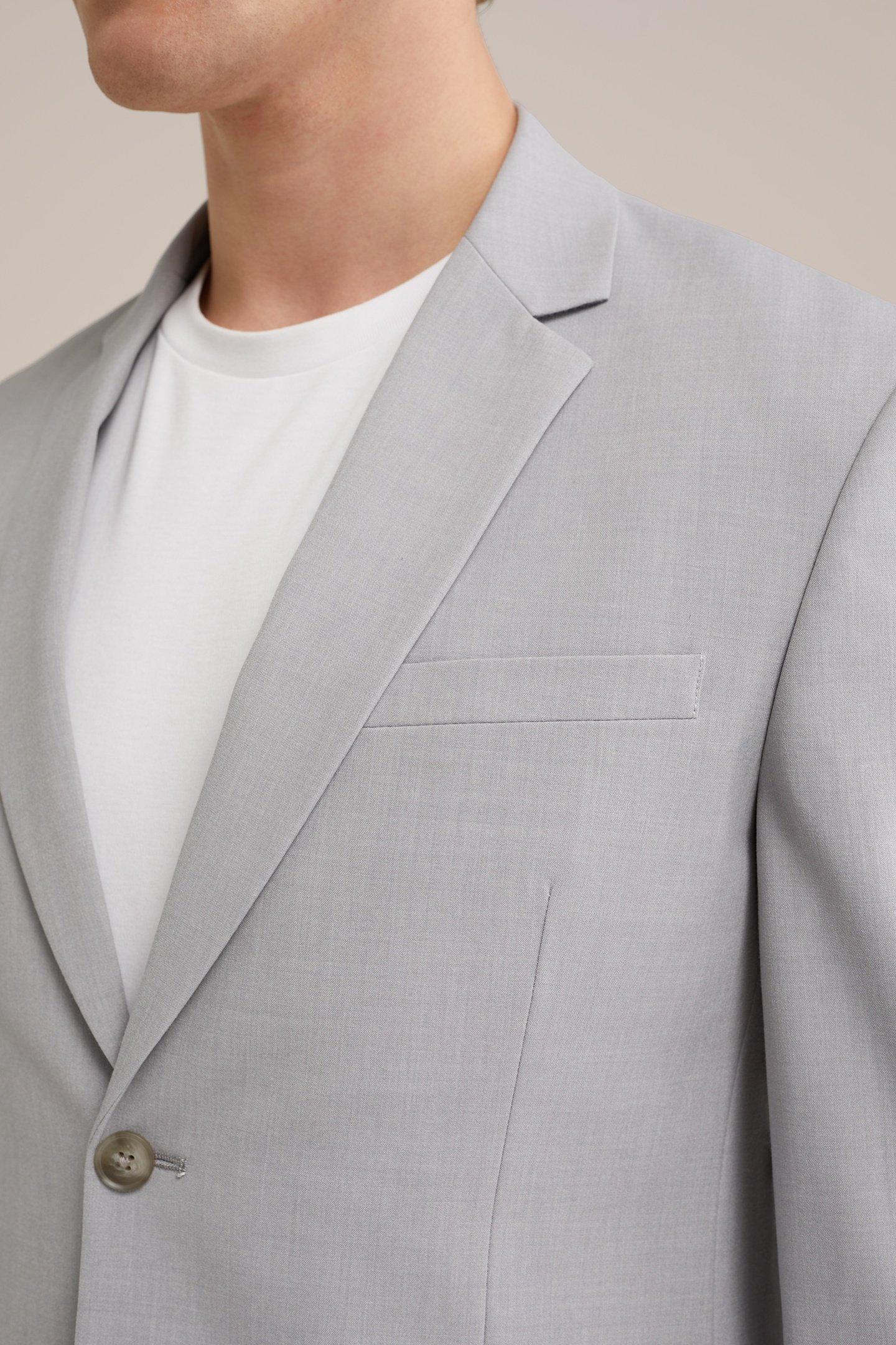 BLAZER BLENDED LIGHT GREY 6