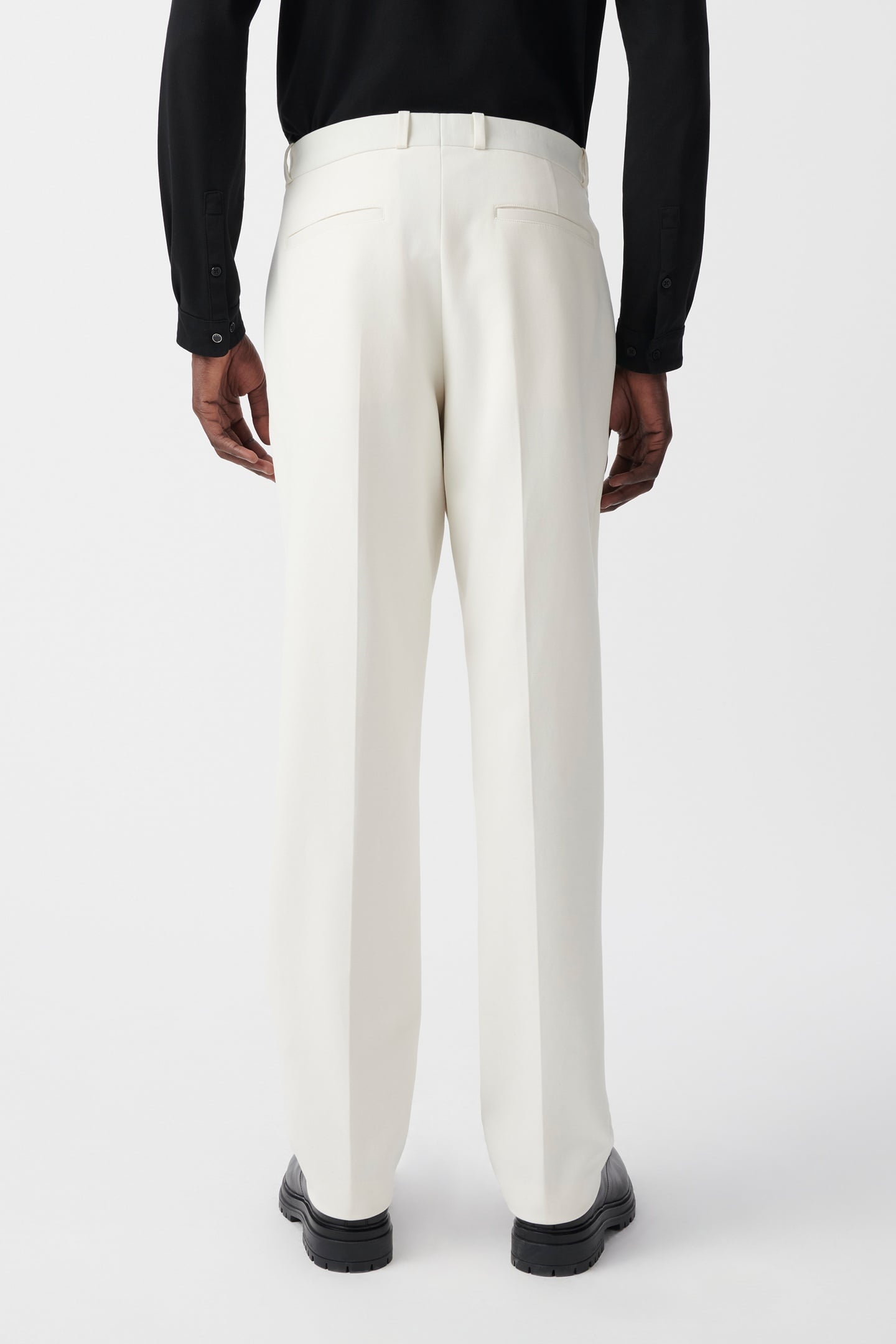 WHITE SUIT TROUSERS 3