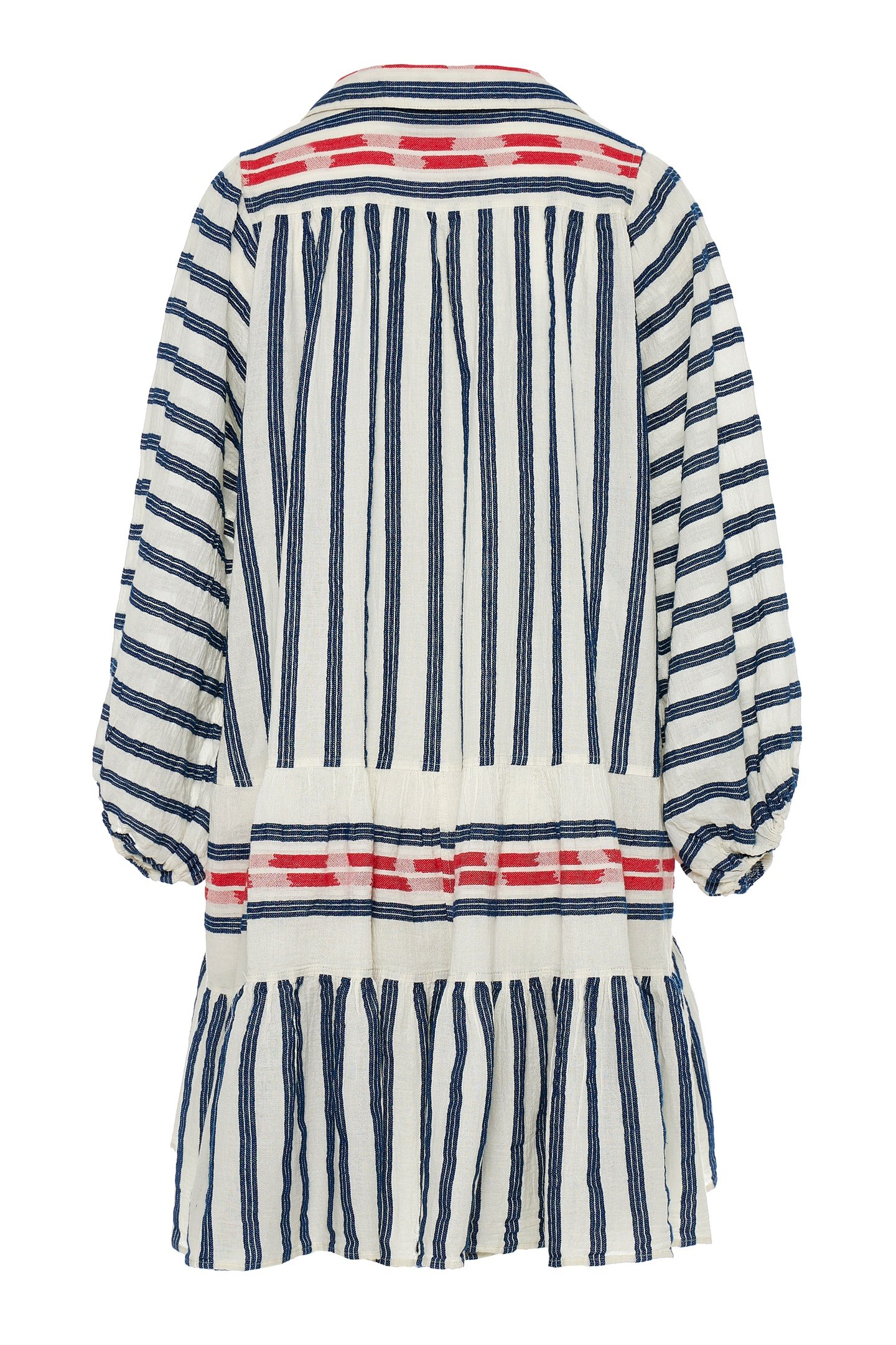 NIFTY SHORT DRESS JACQUARD BLUE NAVY 2