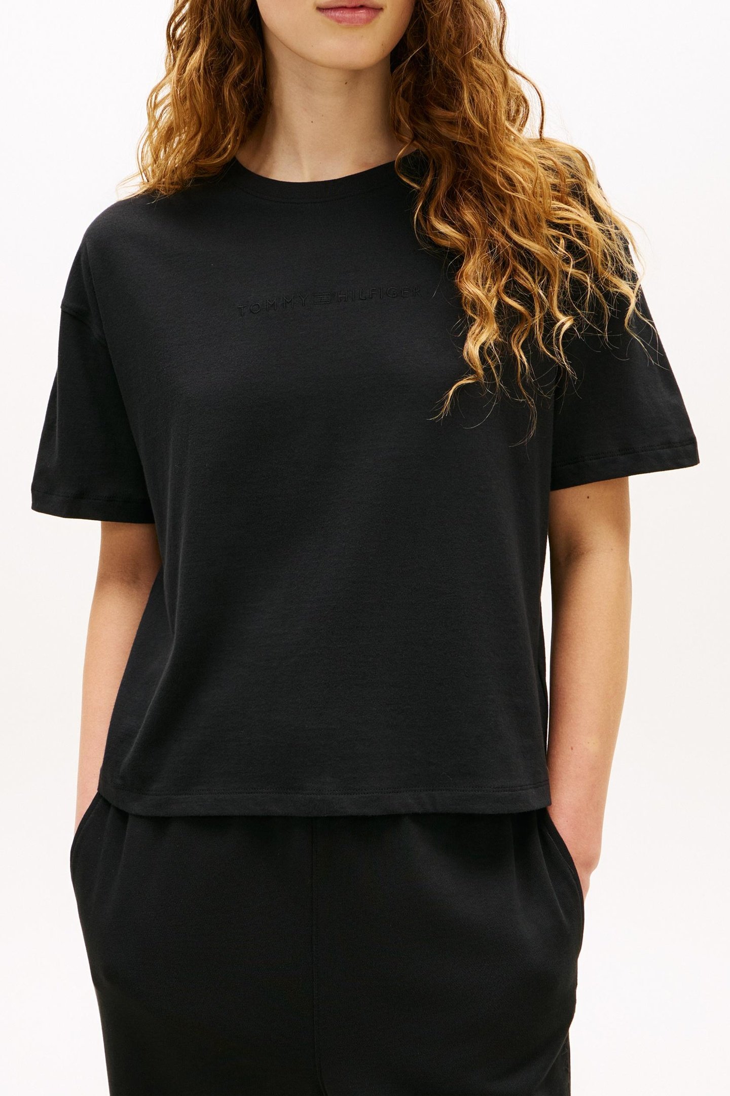 SHORTSLEEVE LOGO T-SHIRT BLACK 1