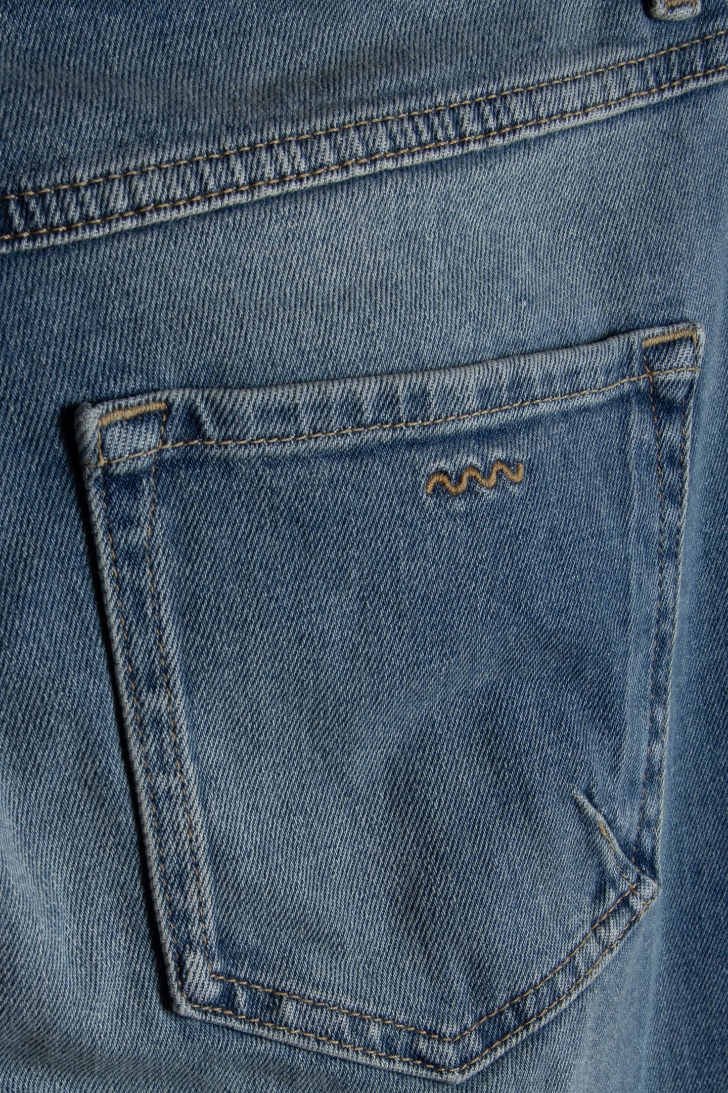 FLAIRED DENIM TWILL COMFORT LIGHT DENIM 4
