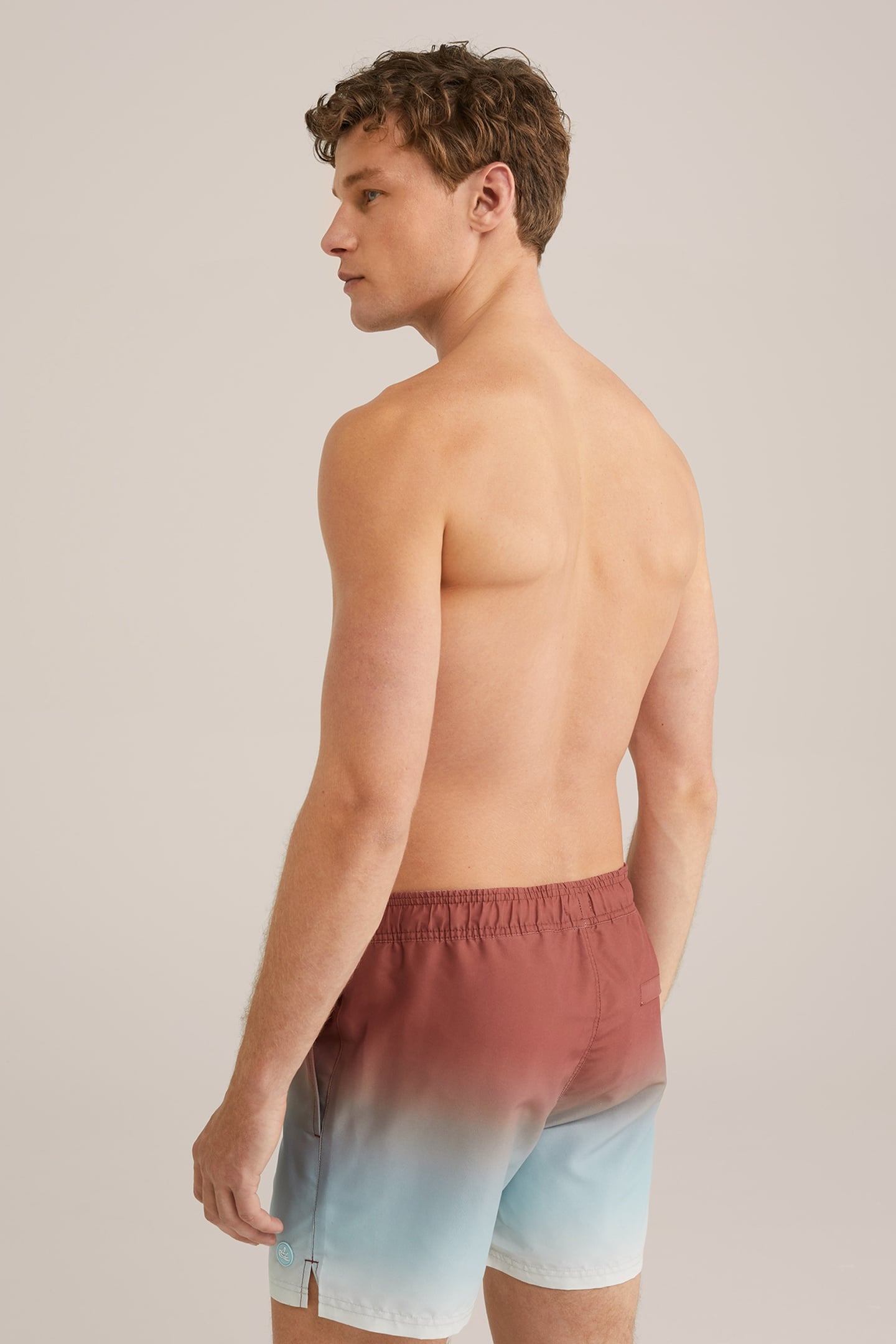 BEACH SHORT VINTAGE RED 7