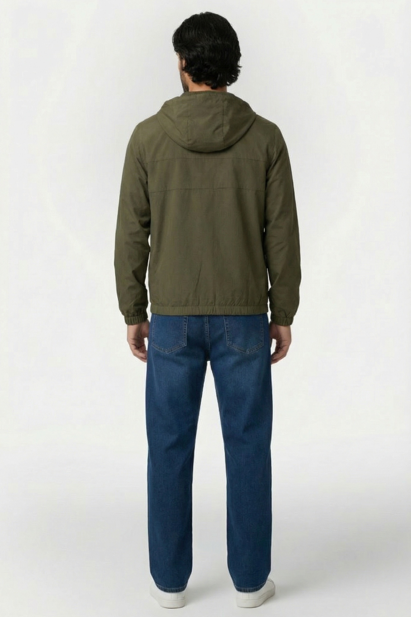 WATER-REPELLENT SPORT TRACK JACKET OLIVE/OLIVE-OLIVE 2