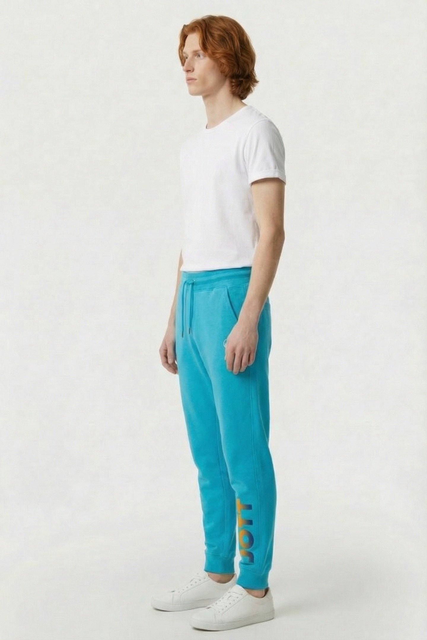 SANTIAGO LOGO PANTS SKY BLUE 6