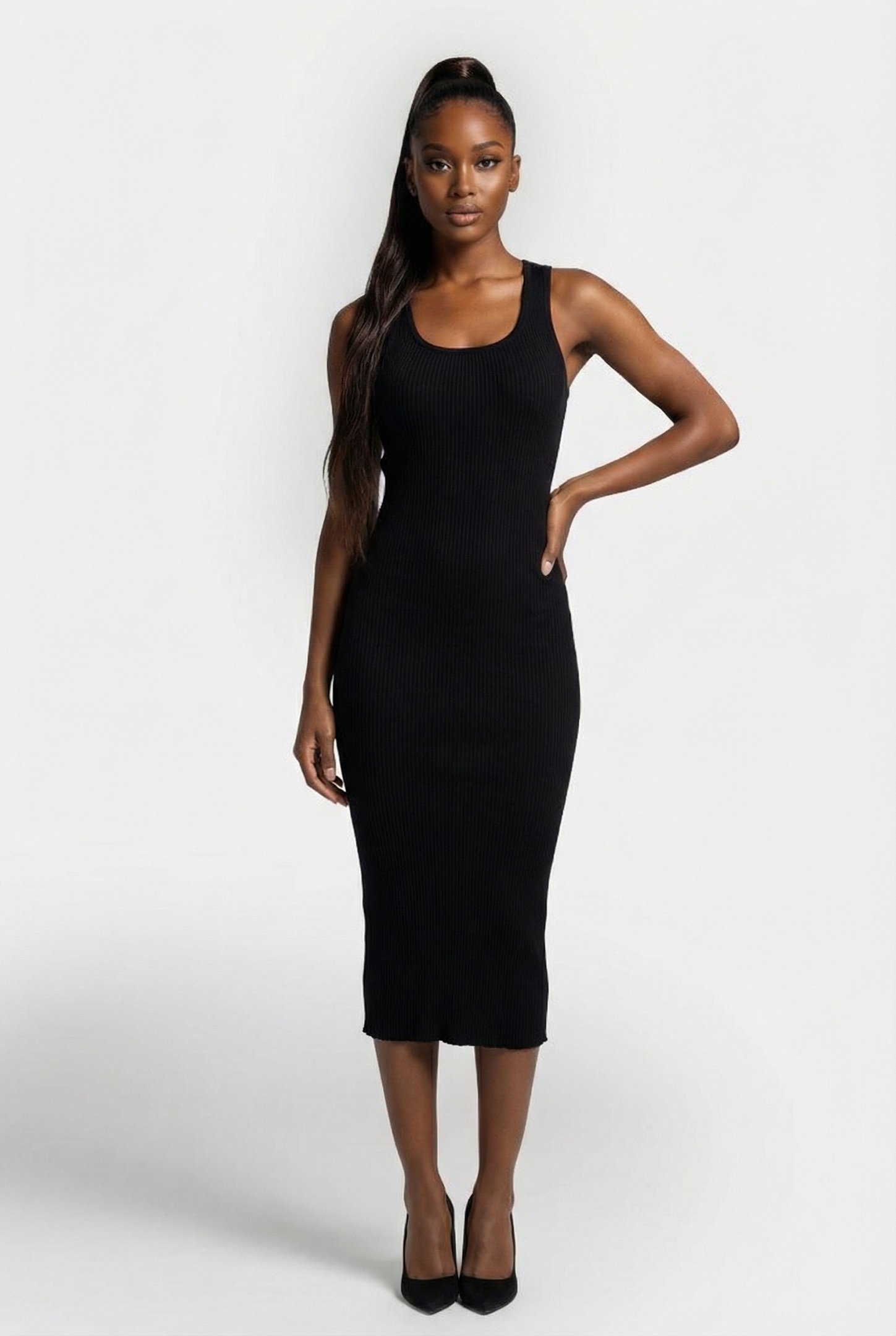 FOUR H TUBULAR RIB S BLACK 1