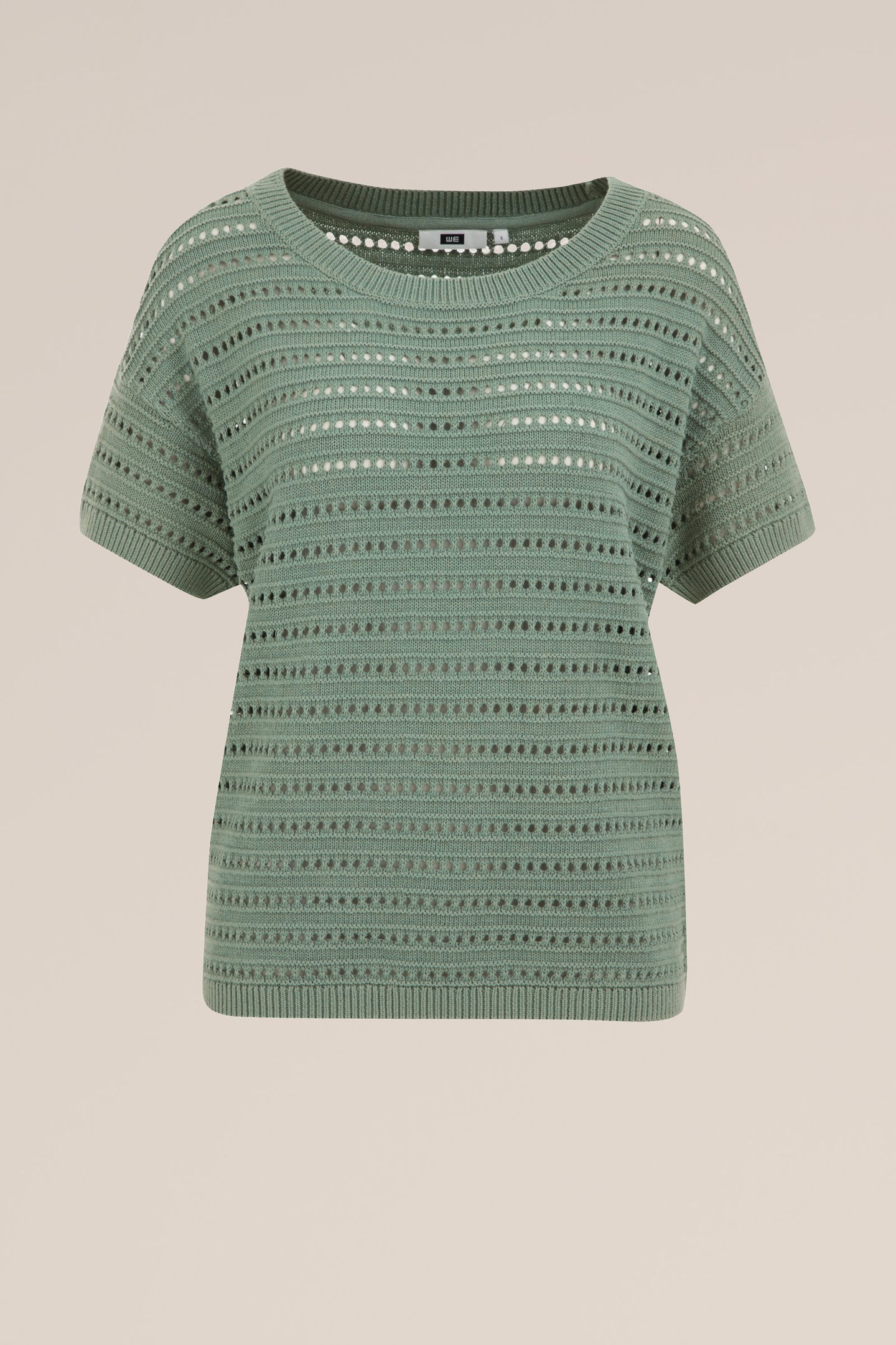 KNITTED PULLOVER LIGHT GREEN 10