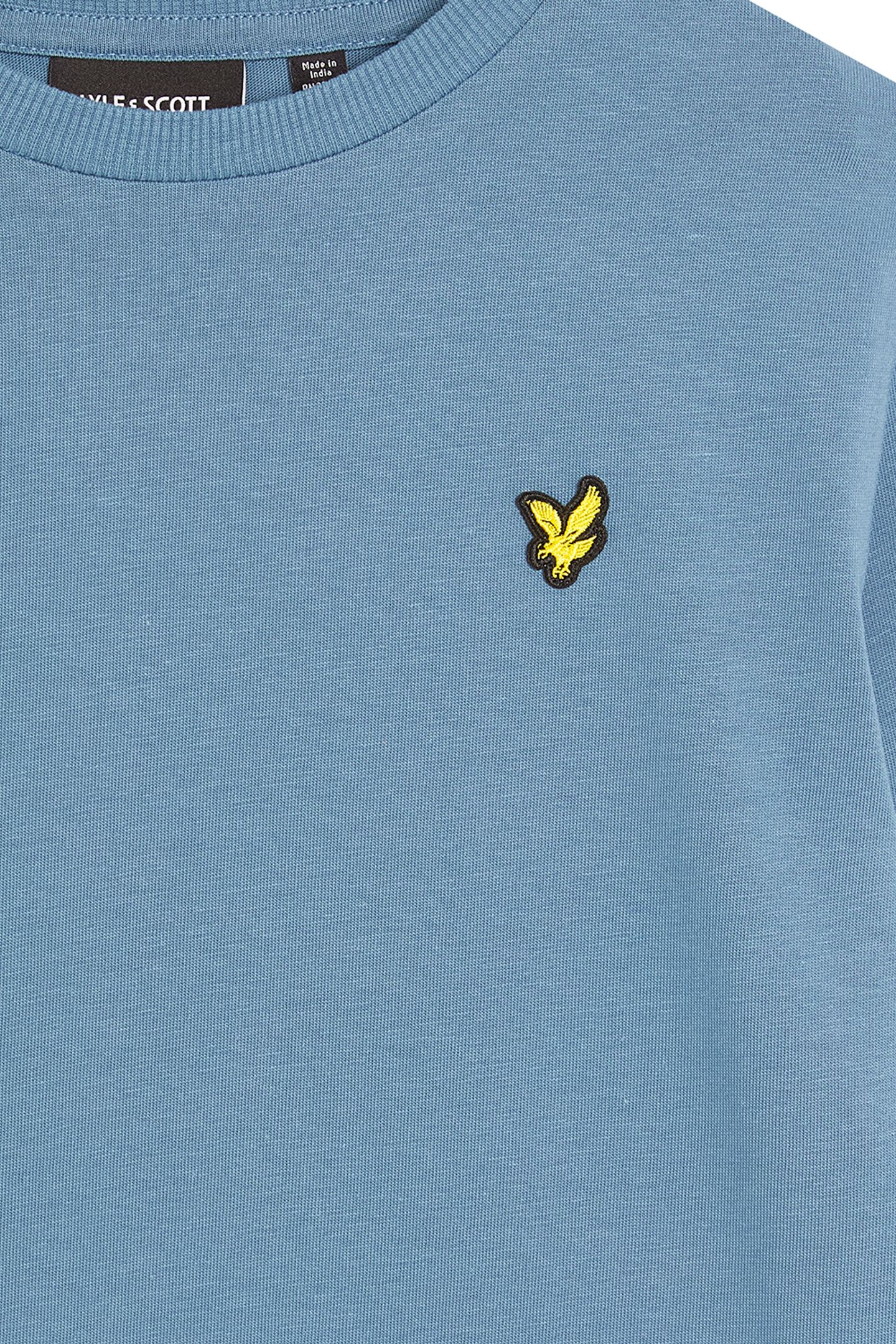 PLAIN LS T-SHIRT OCEAN SKY 3