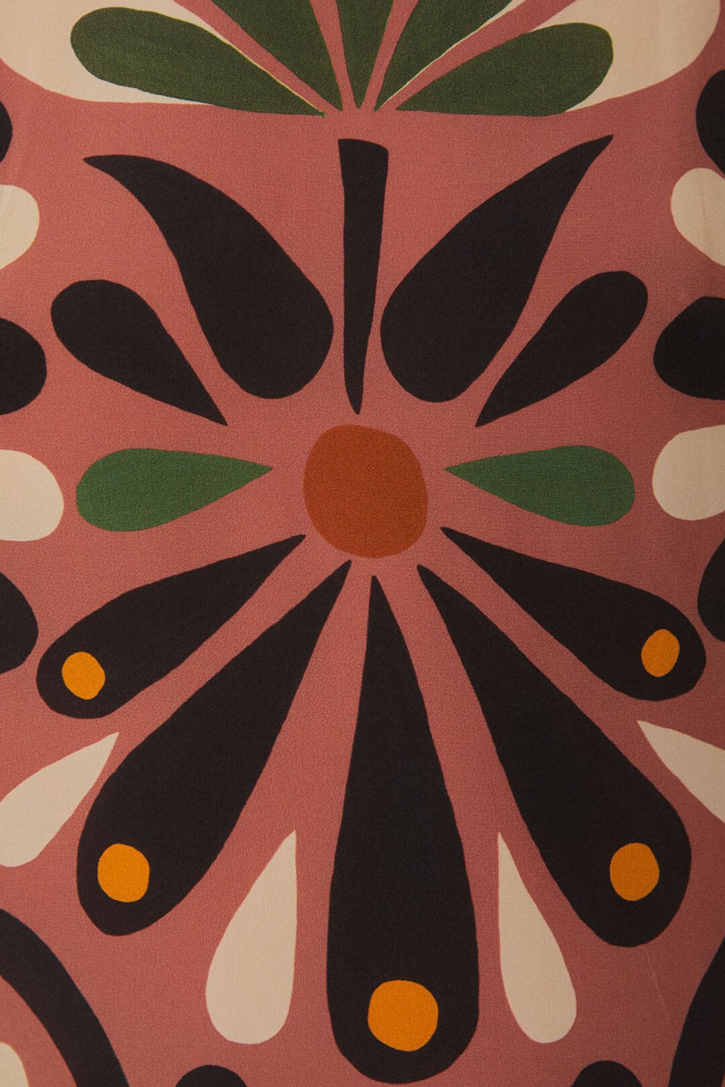 AINIKA FLOWERS PINK LONG SLEEVE MAXI DRESS 4