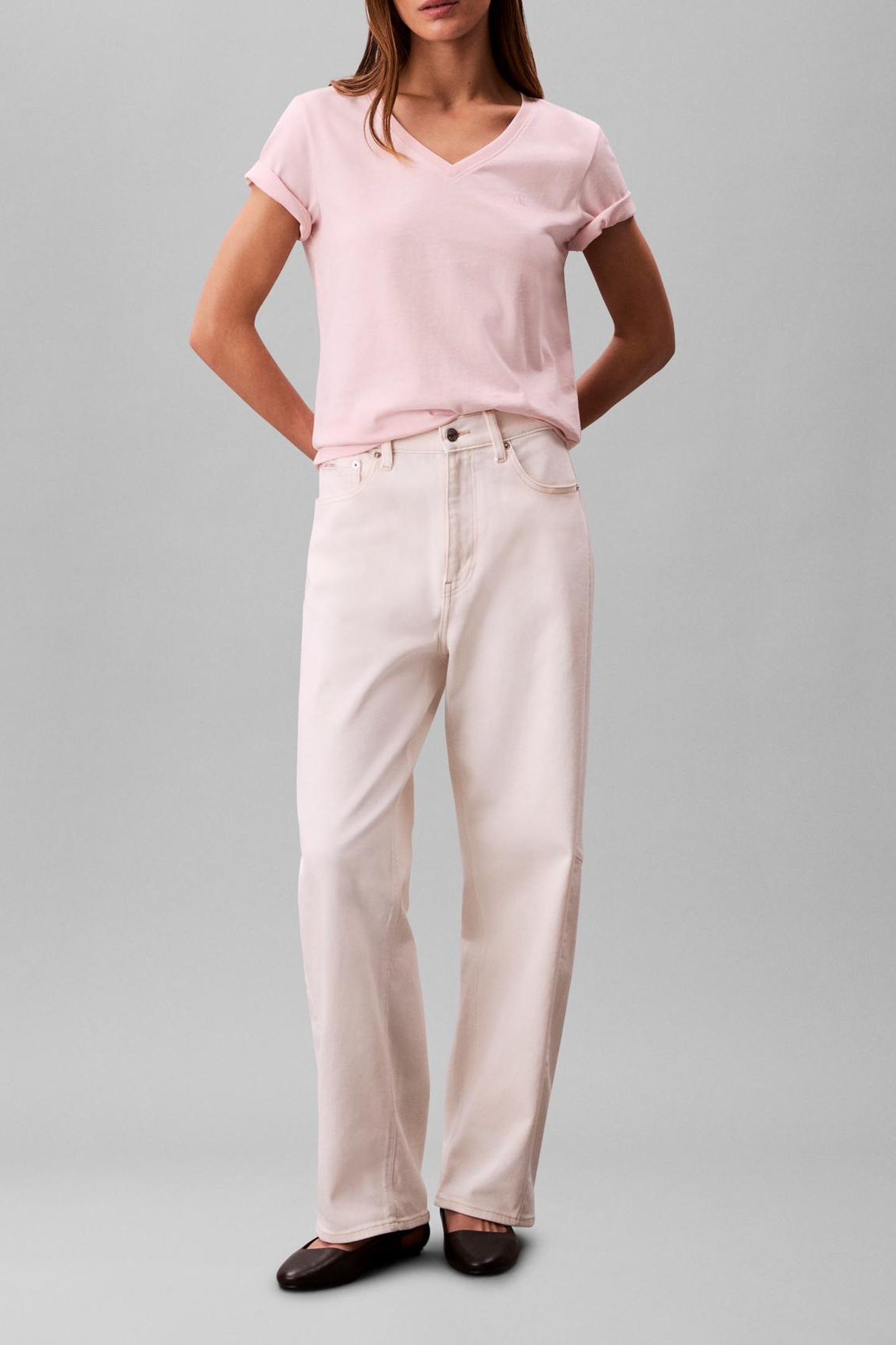 ARCHIVE JERSEY V-NECK TEE POTPOURRI 2