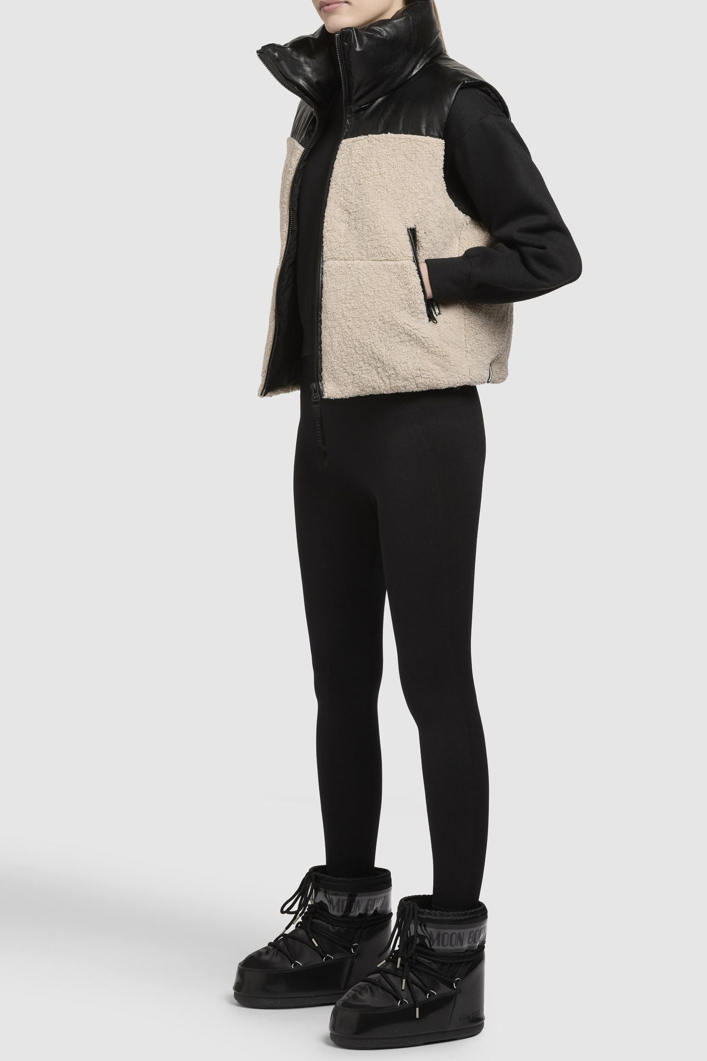 JAMILA VEST DOWNTOWN BLACK 6