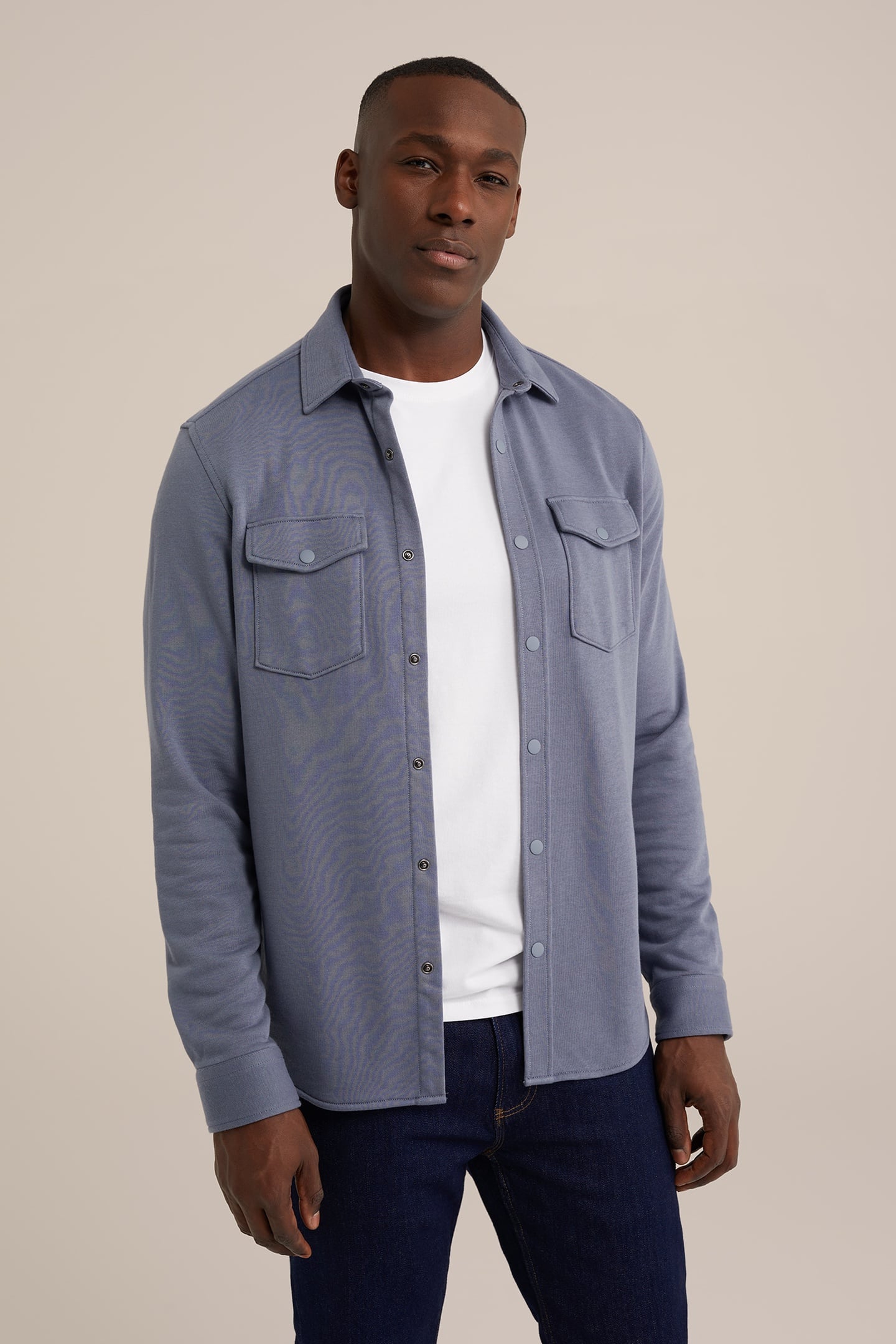 OVERSHIRT GREYISH BLUE 10