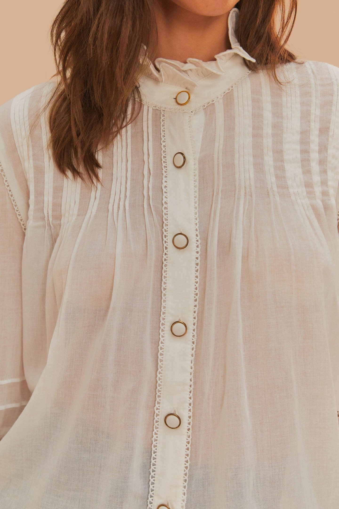 OFF-WHITE LONG SLEEVE BLOUSE 3