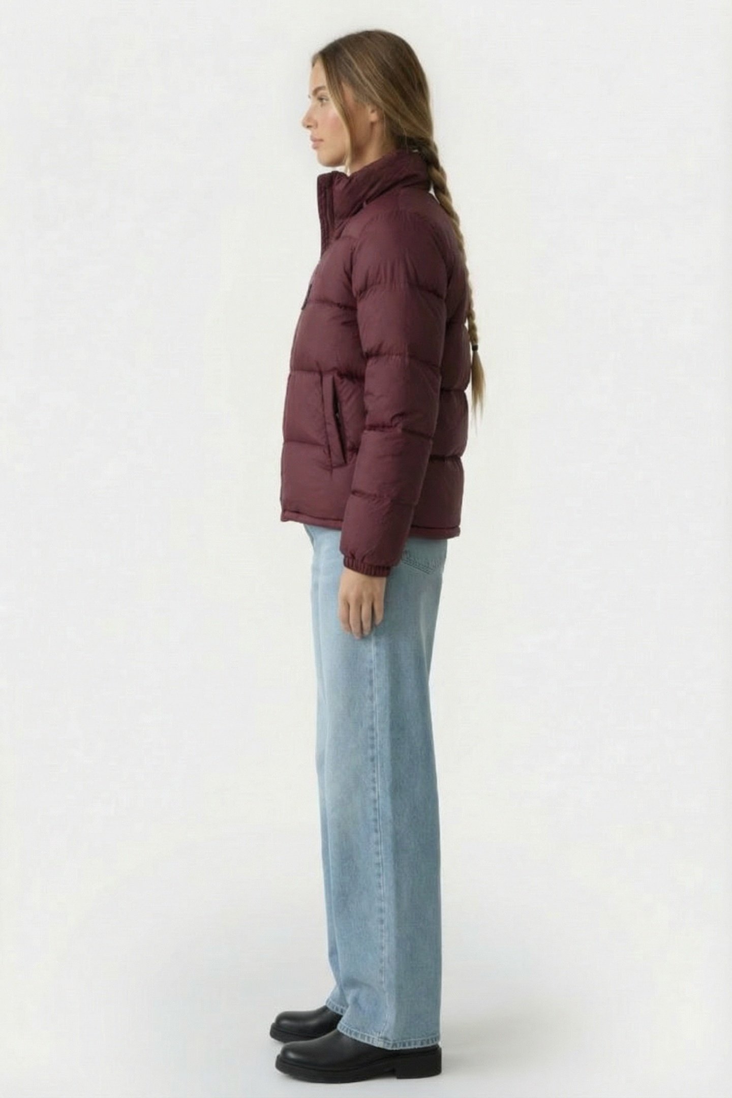 CARDIFF DOWN JACKET AUBERGINE 3