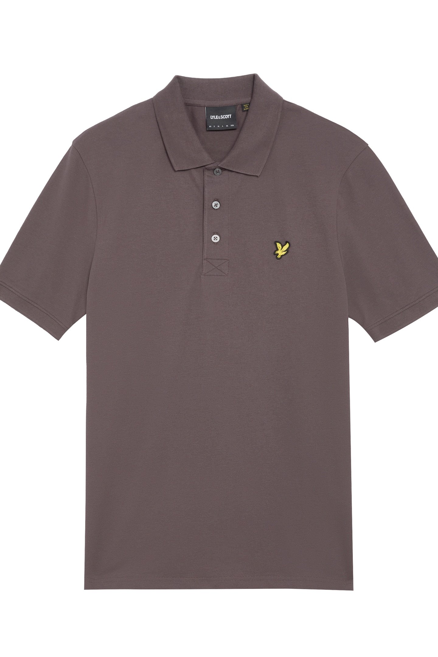 PLAIN POLO SHIRT ESPRESSO 4
