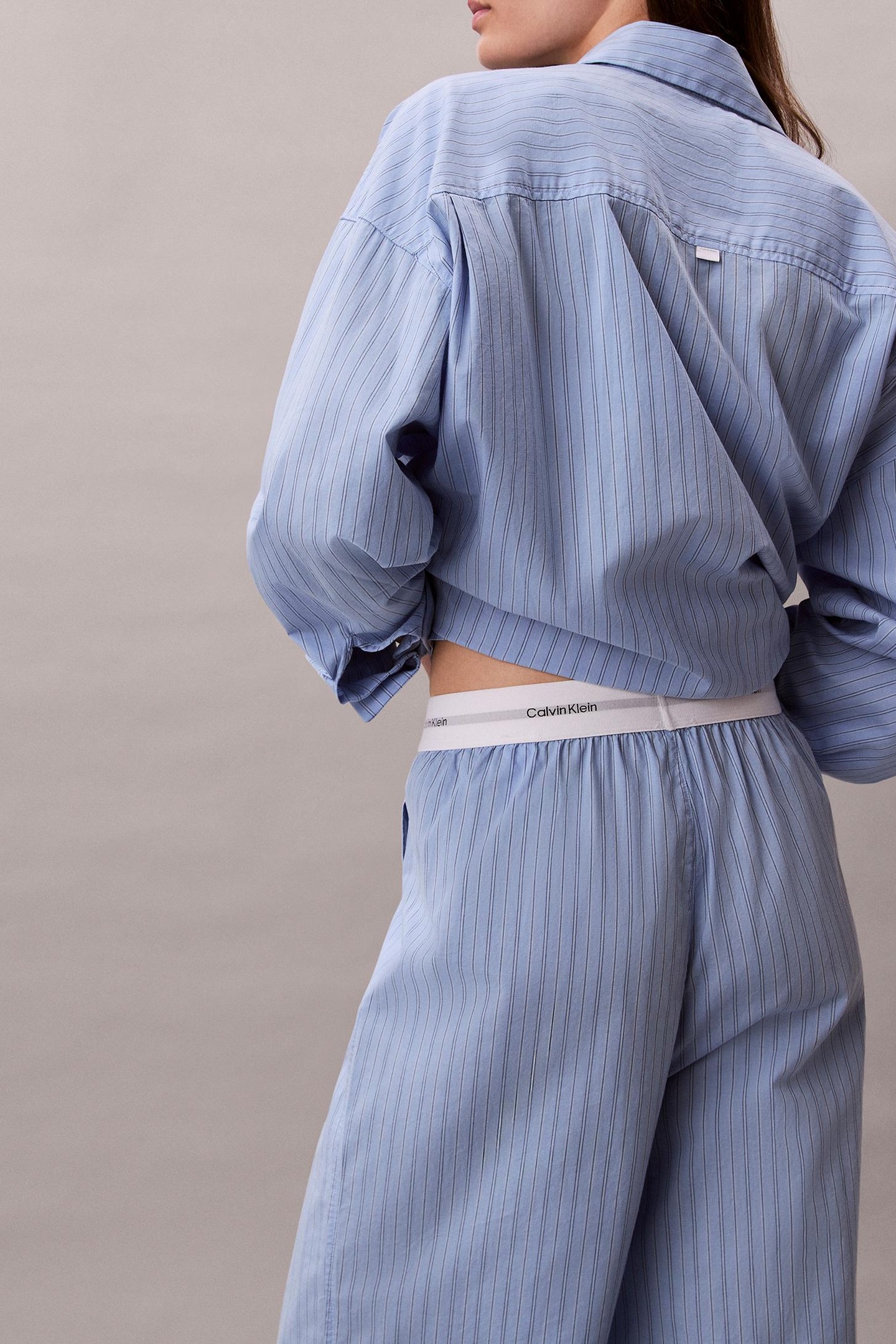 LOGO WB POPLIN PANT 4