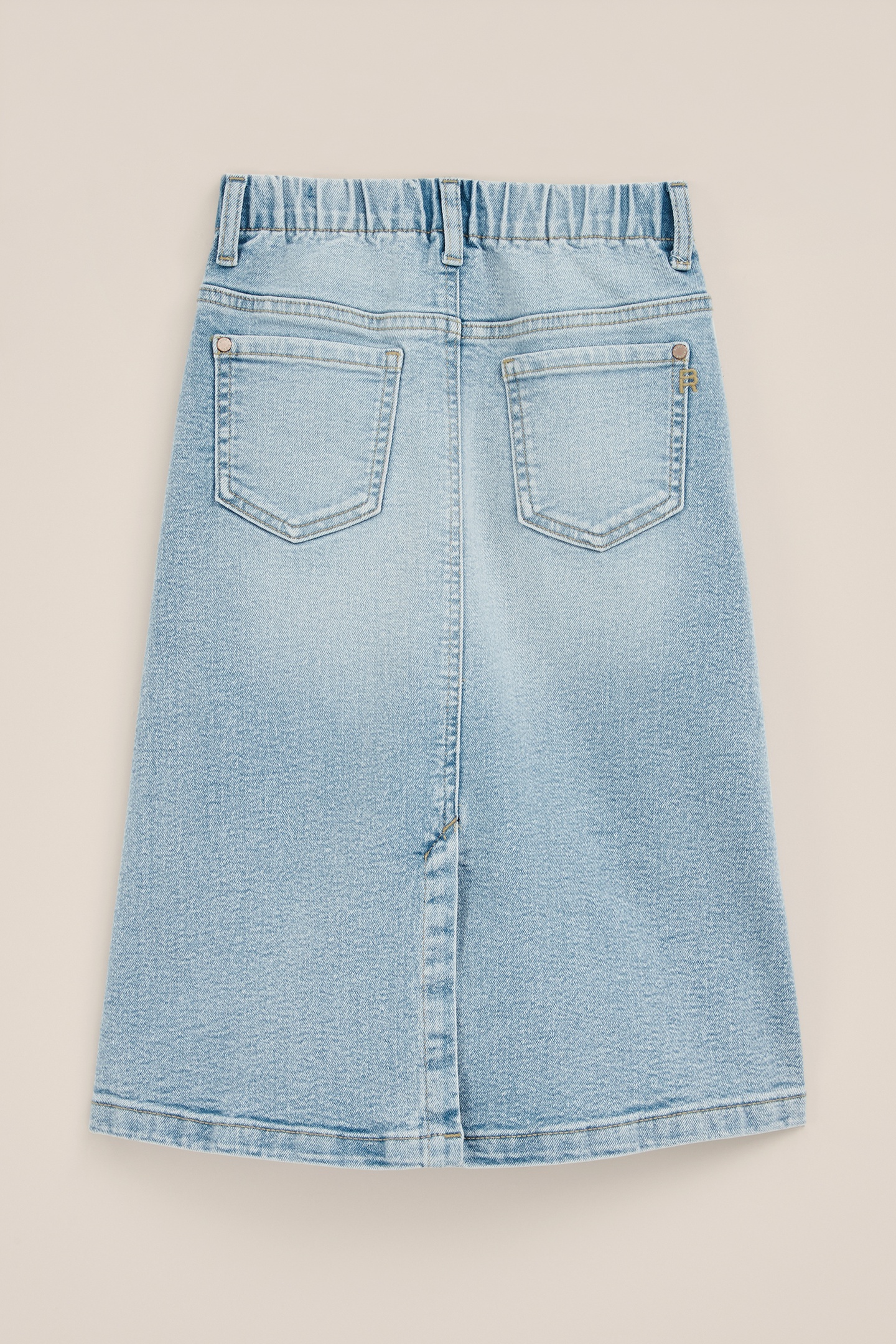 SKIRT MEDIUM LENGTH LIGHT BLUE 8