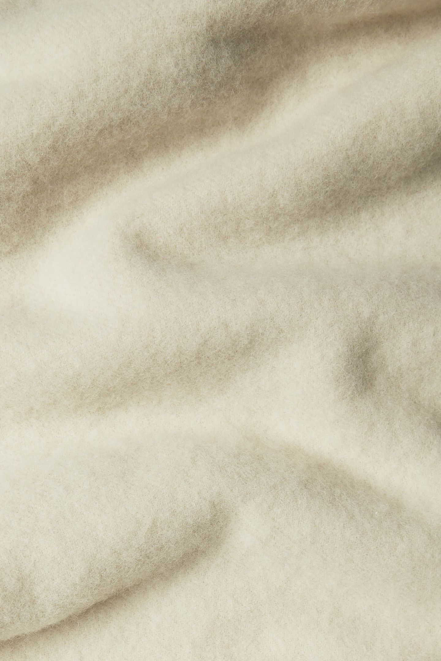 PLAIN LAMBSWOOL SCARF GREY TAUPE 2