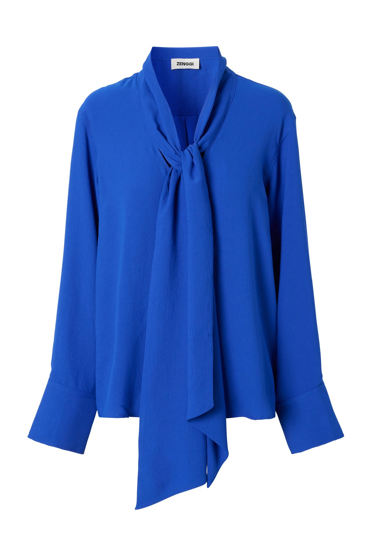 BOW SHIRT BLUE 1
