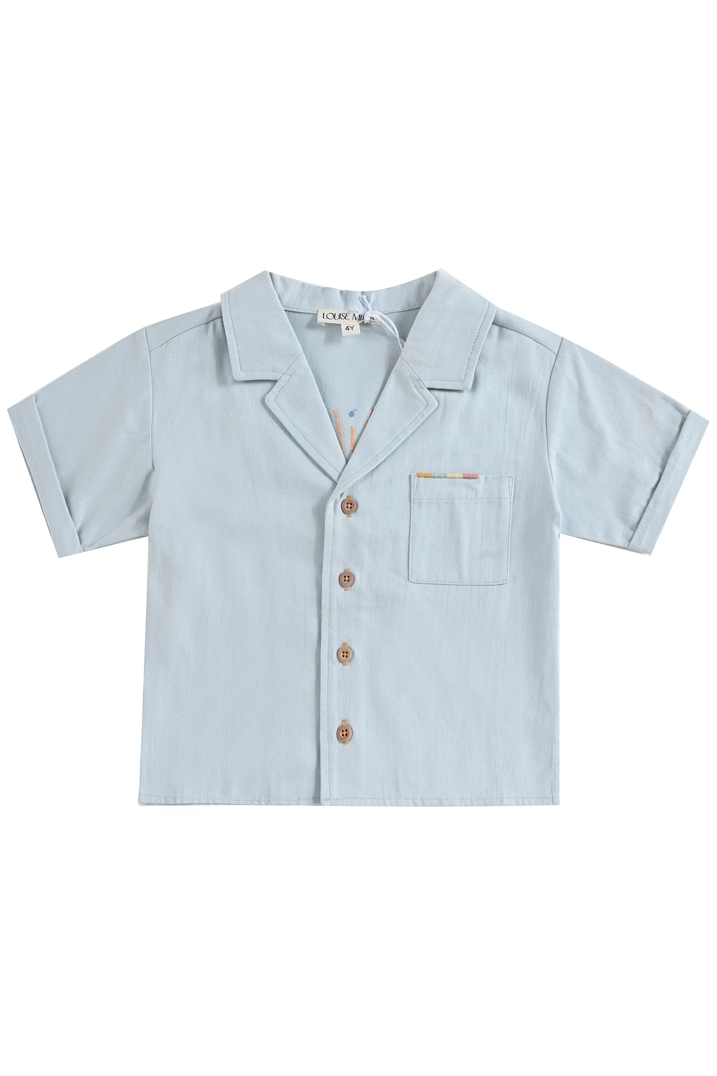 SHIRT ALOV LIGHT BLUE 1