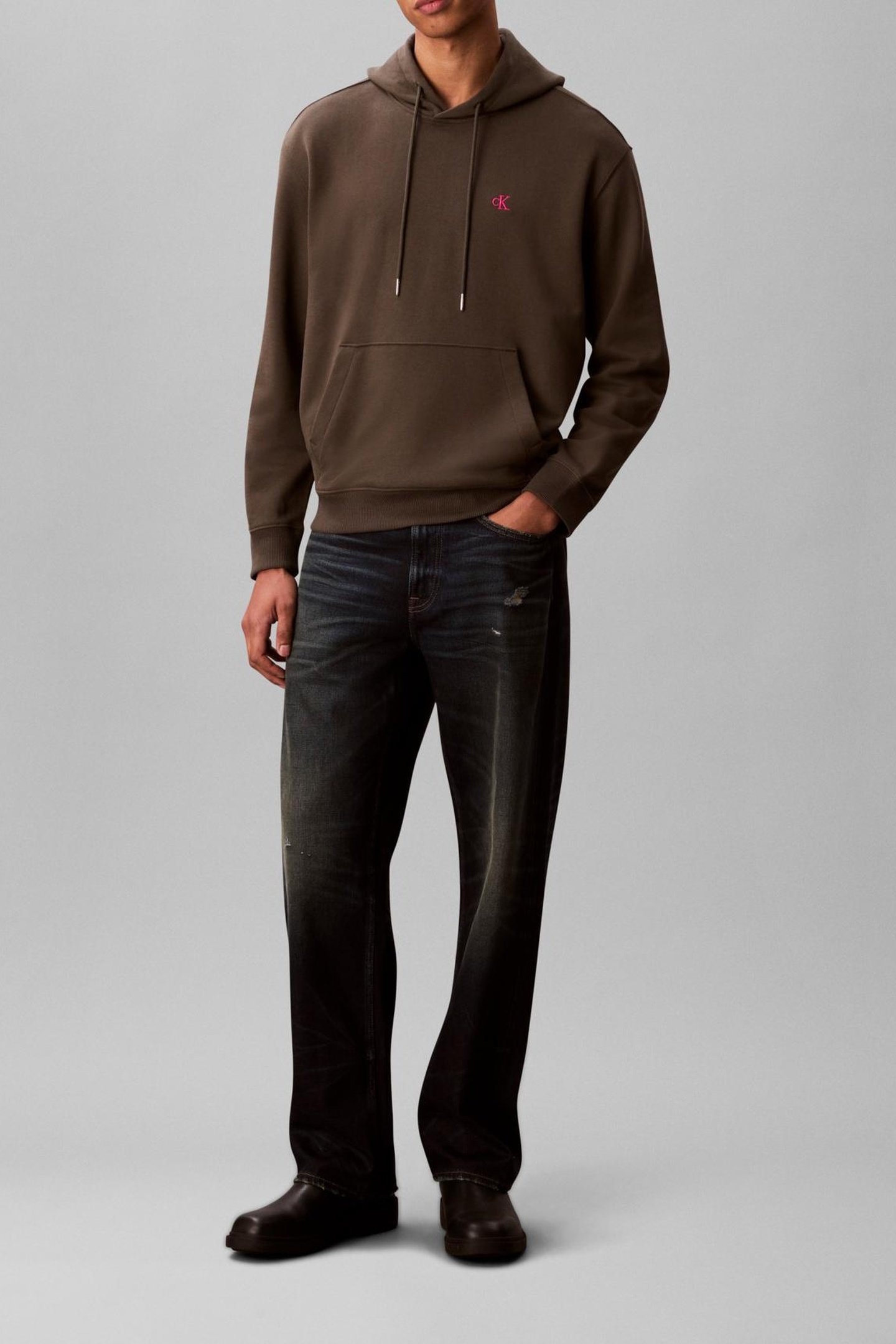 LS EU 350TERRY MONOGRAM HOODIE BELUGA 1