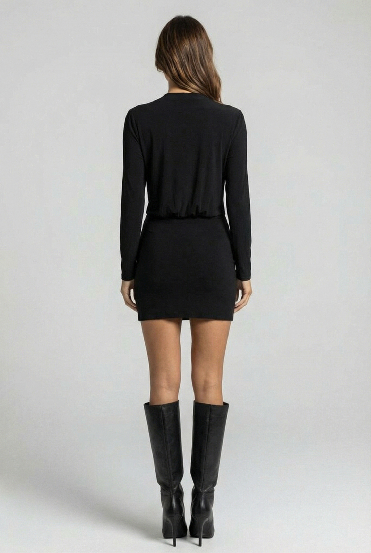 PANOUA DRESS BLACK 2