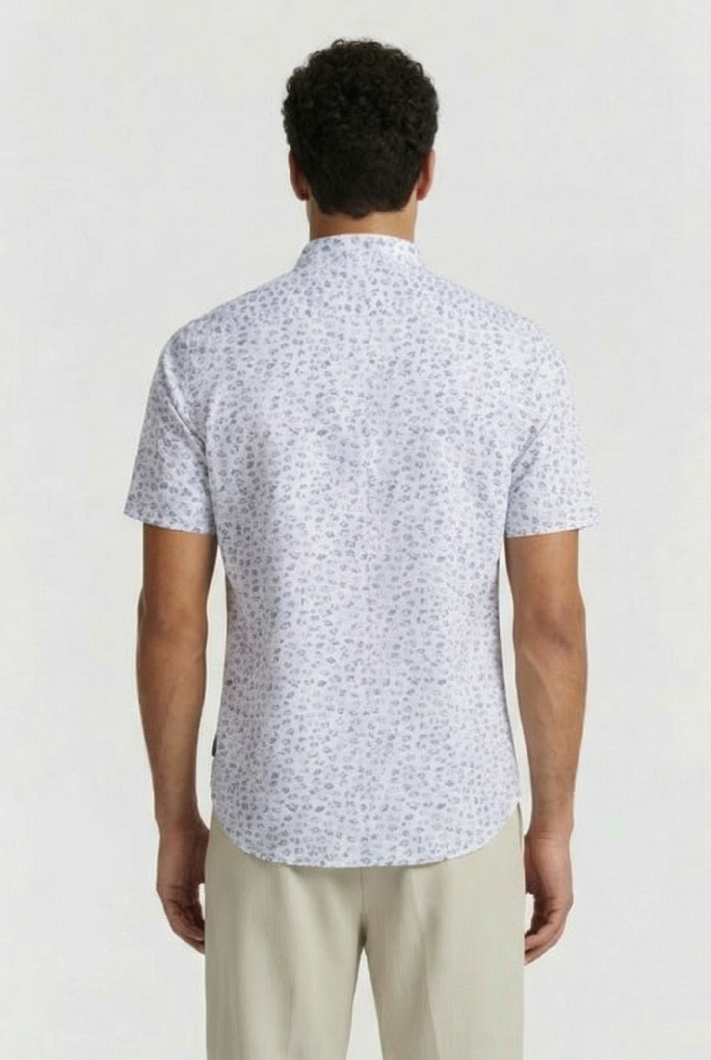 MID FLOWER S/S T MID BLUE FLOWER 2