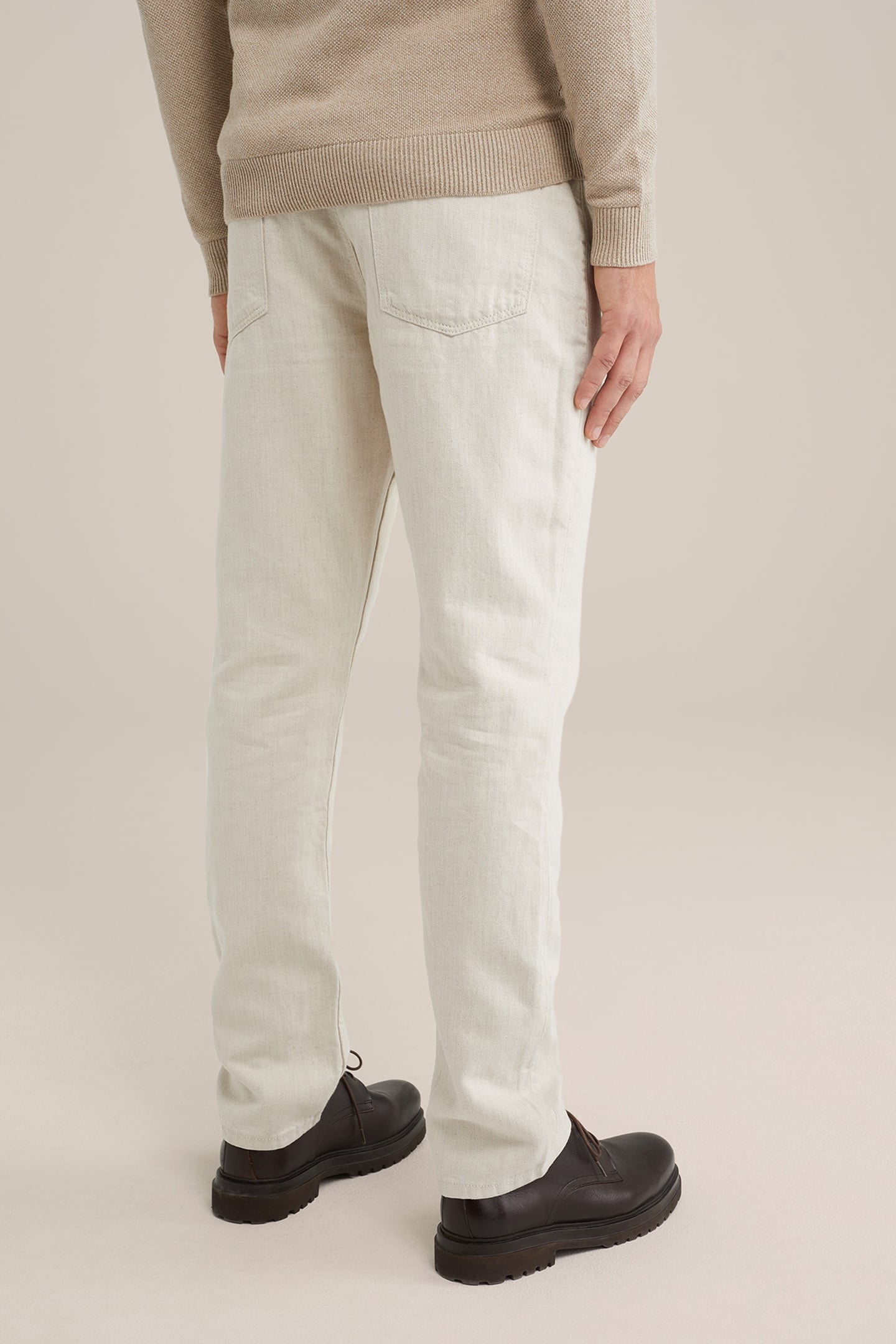 5-POCKET MID WAIST OFF-WHITE 9