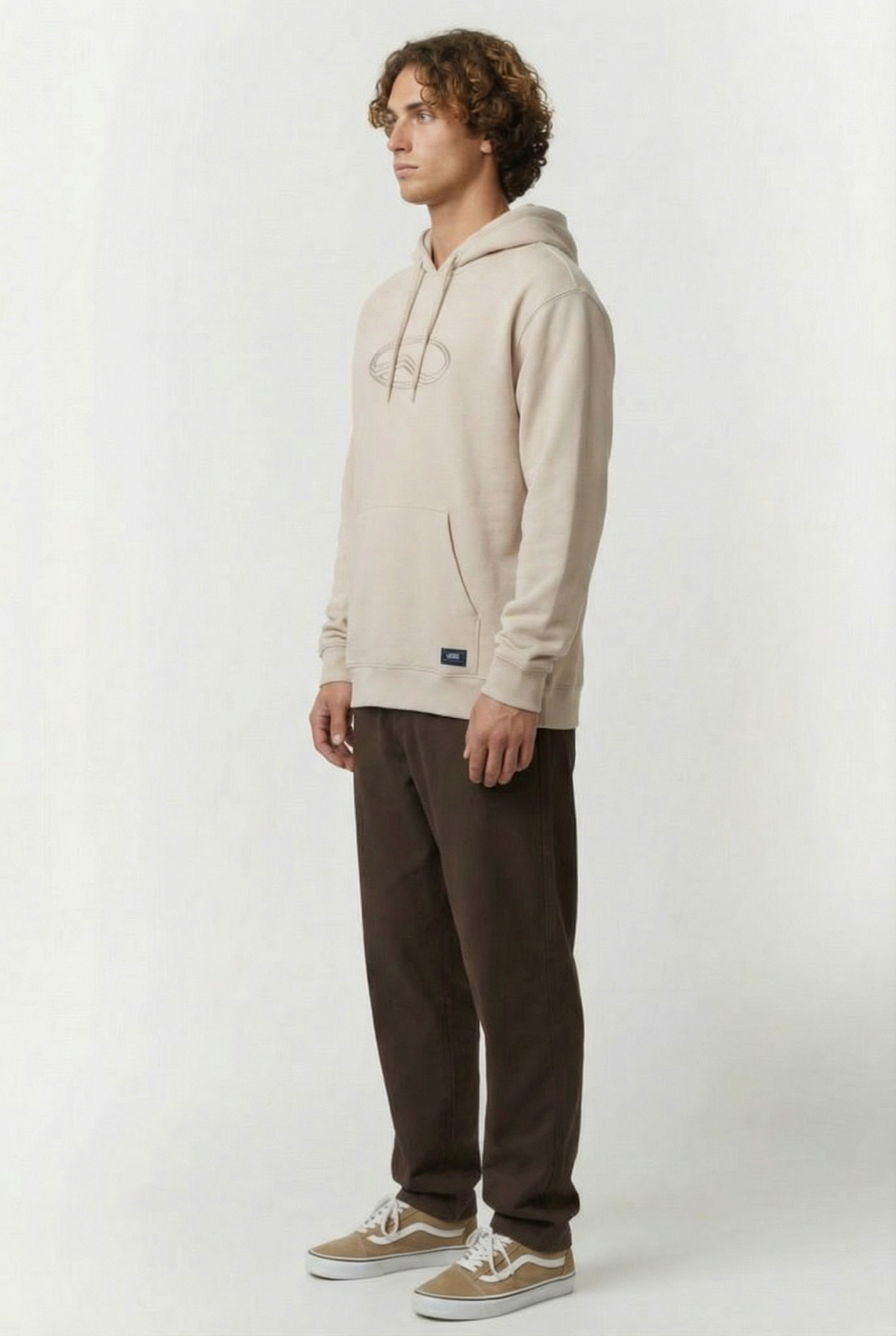 VANS OVAL LOOSE FLEECE PO OATMEAL 3