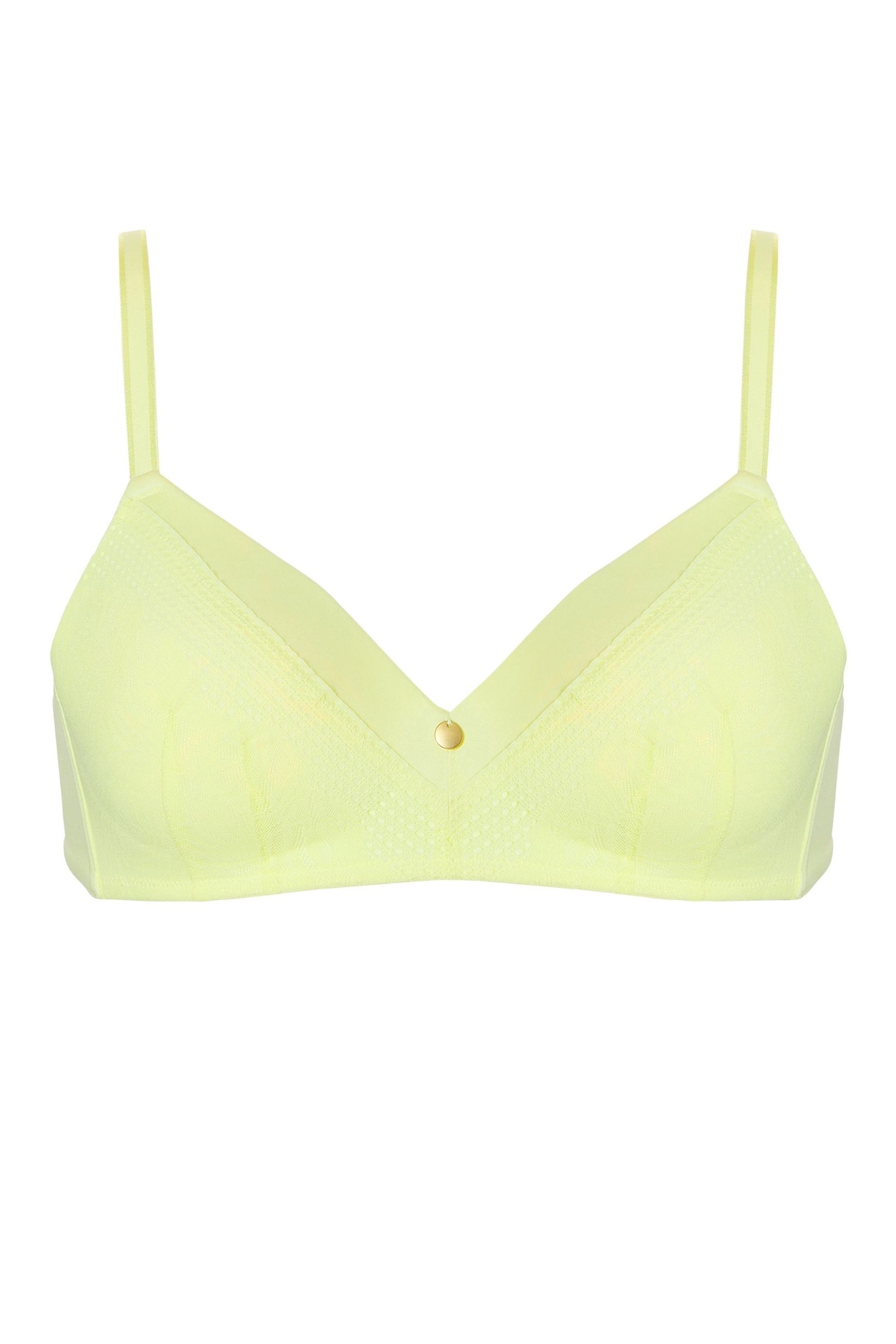 BRA TSHIRT BIBI SOFT LACE TENDER YELLOW 1