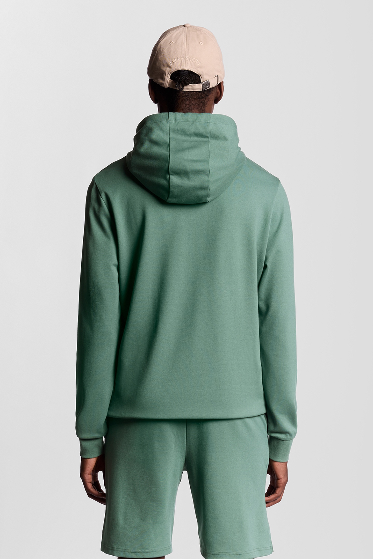 FLY FLEECE HOODIE SILVER PINE 3