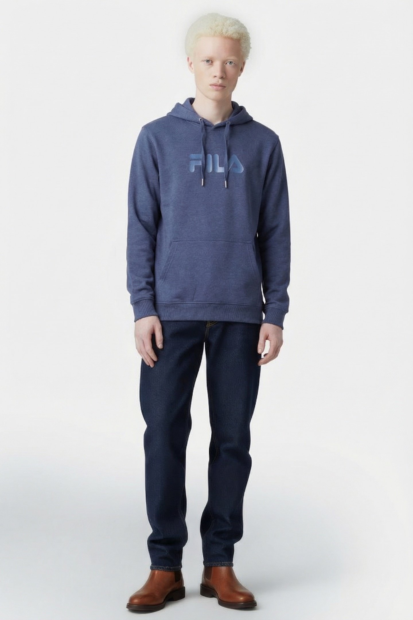 UNISEX ZOLTAN LOGO HOODY BLACK IRIS 1