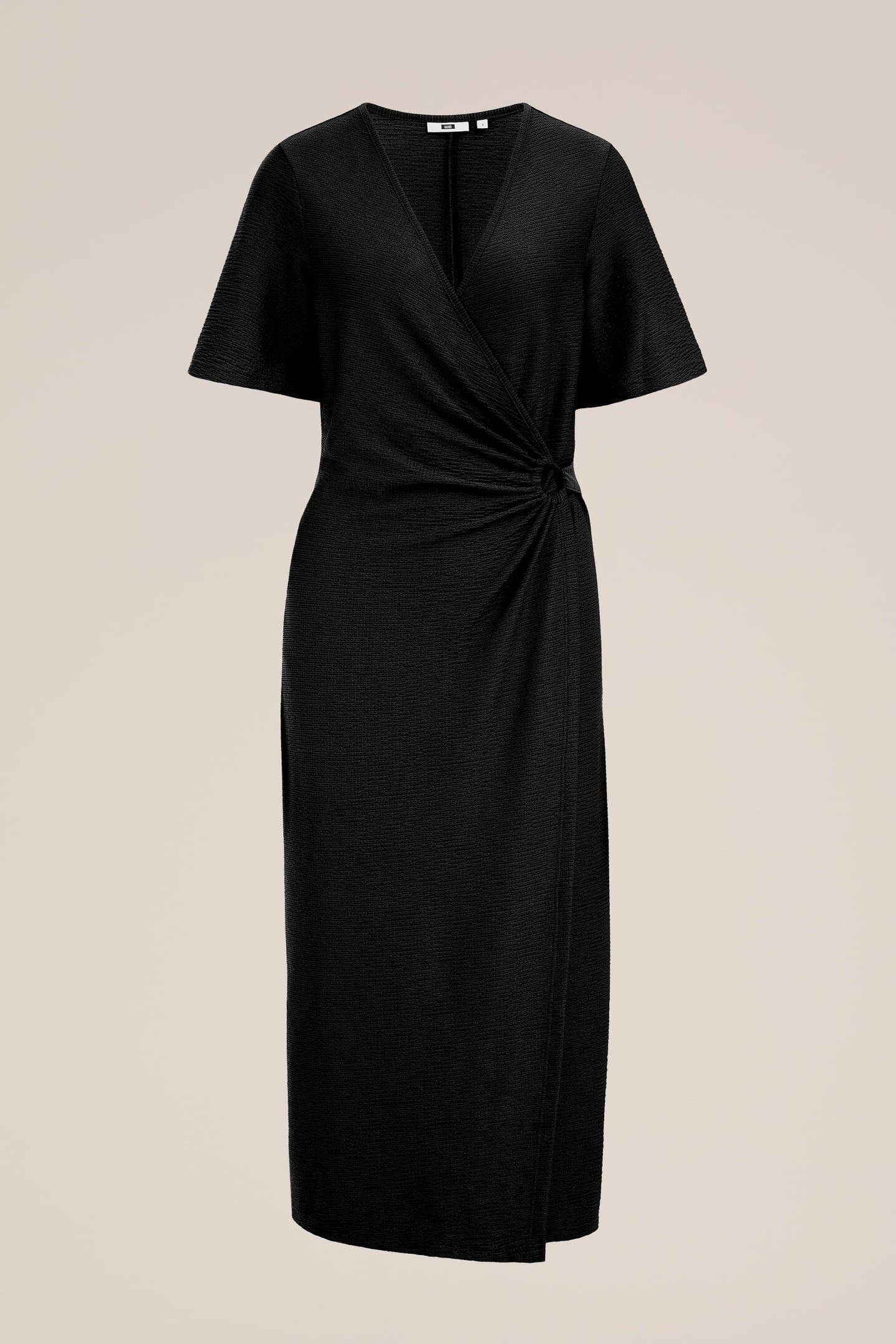 DRESS MID LENGTH BLACK 10